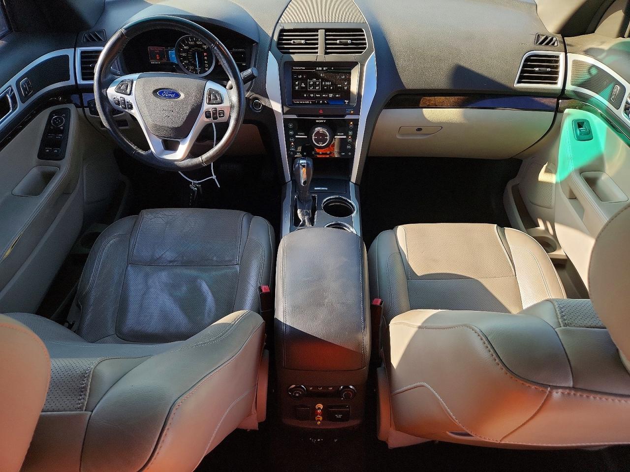 2012 Ford Explorer Limited Blue vin: 1FMHK7F85CGA31366