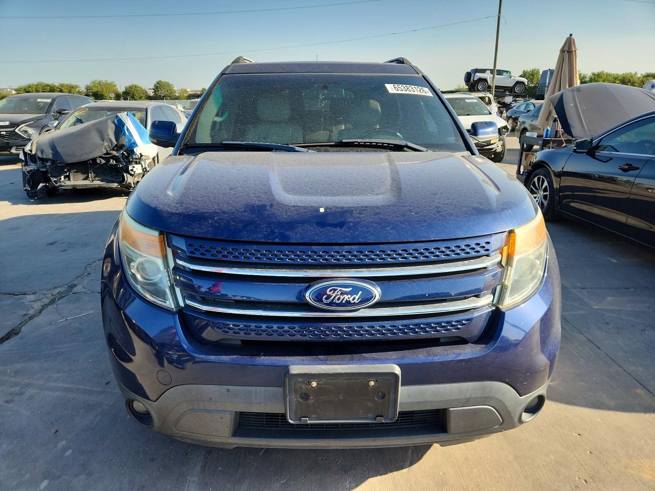 2012 Ford Explorer Limited Blue vin: 1FMHK7F85CGA31366