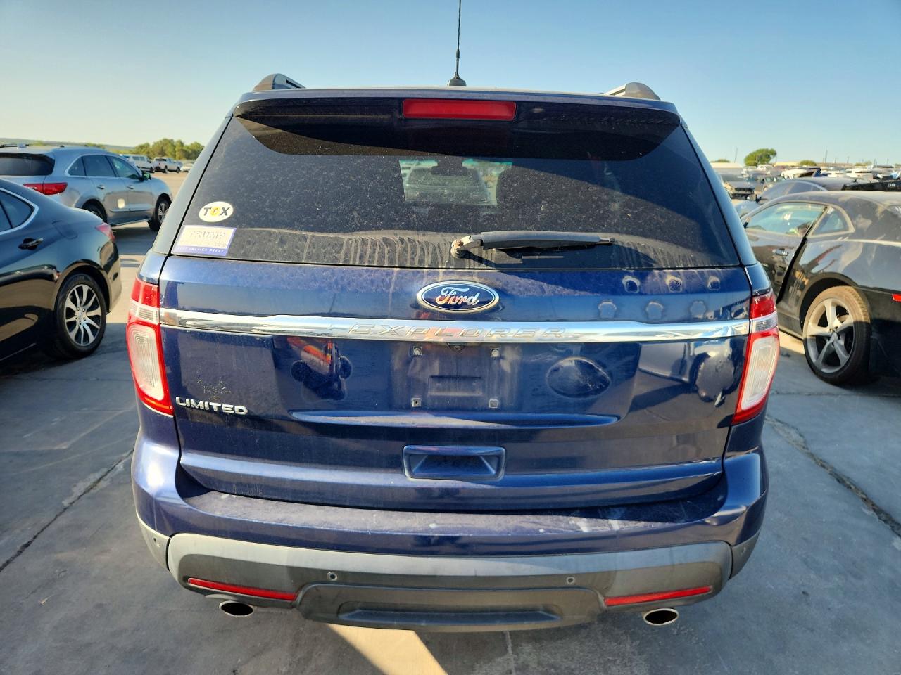 2012 Ford Explorer Limited Blue vin: 1FMHK7F85CGA31366