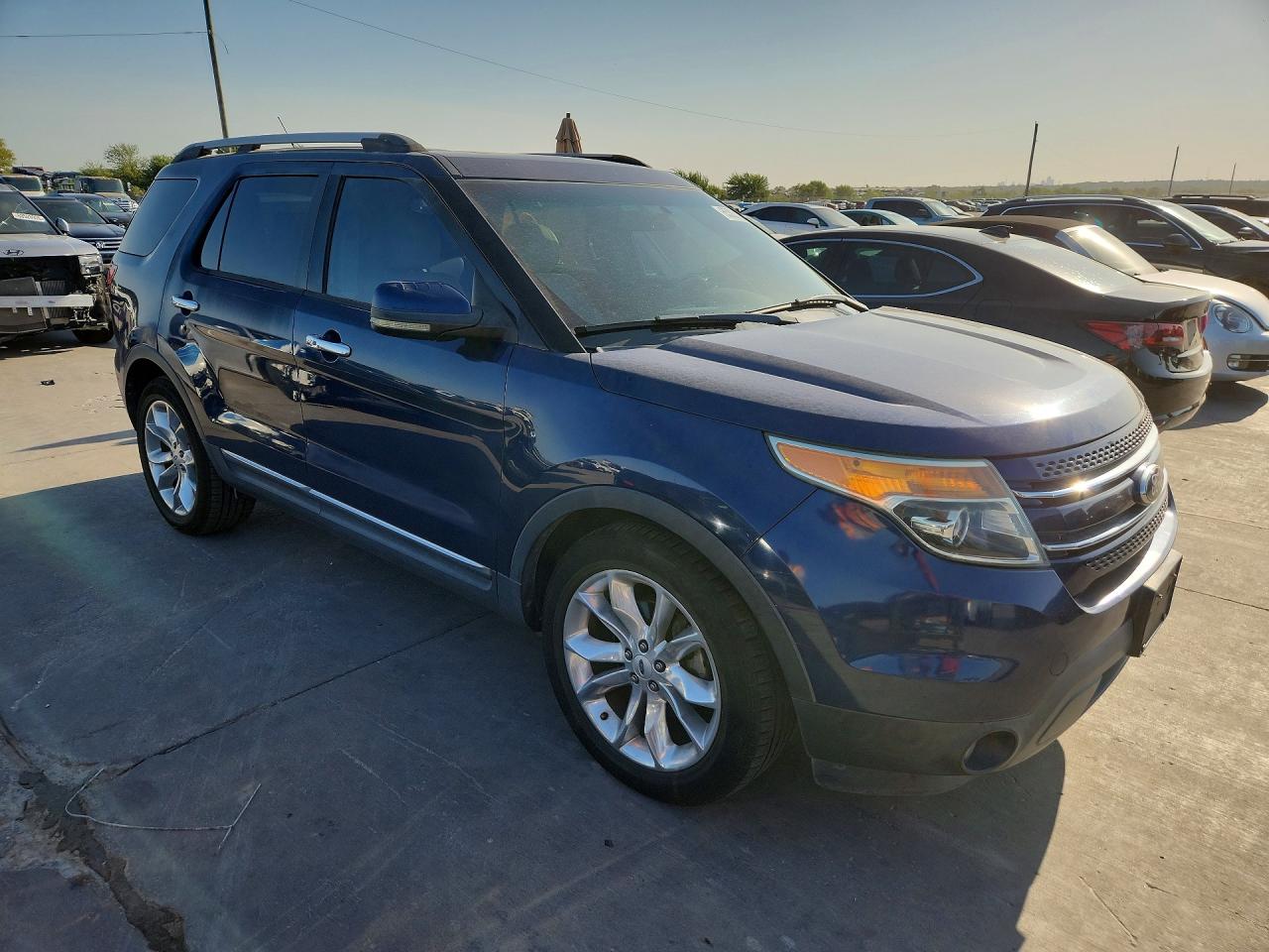 2012 Ford Explorer Limited Blue vin: 1FMHK7F85CGA31366