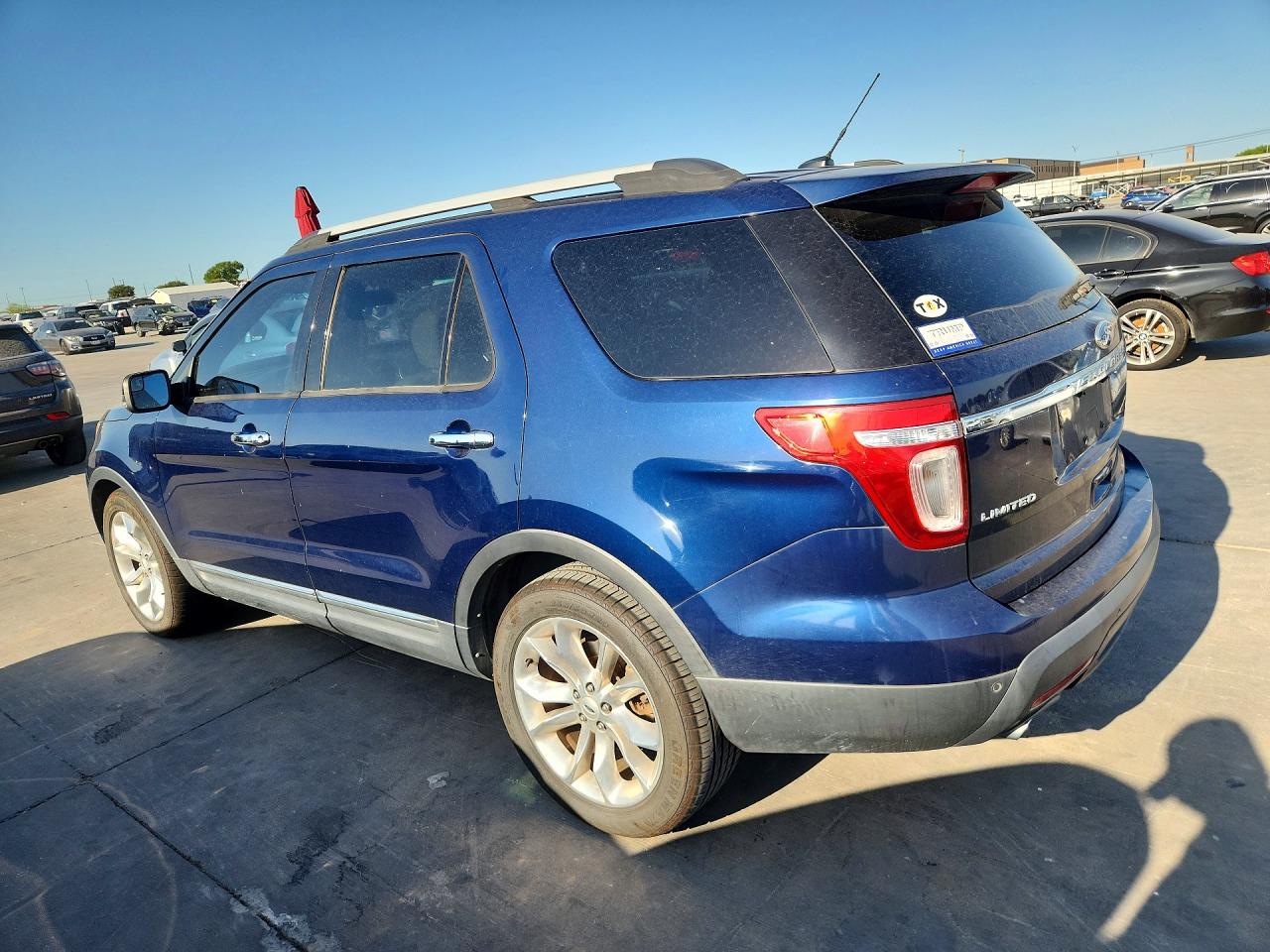 2012 Ford Explorer Limited Blue vin: 1FMHK7F85CGA31366