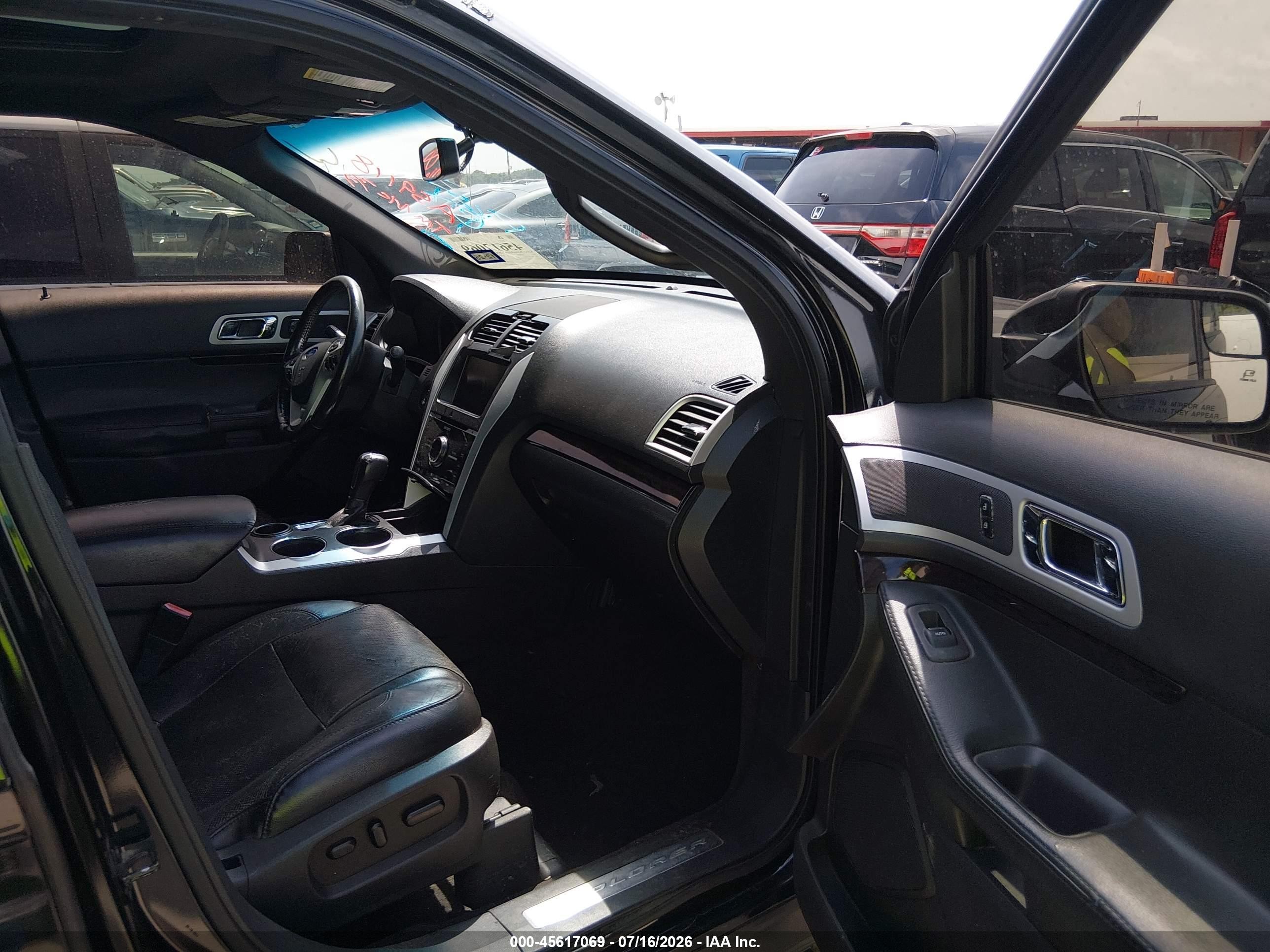 2012 Ford Explorer Limited Black vin: 1FMHK7F85CGA59118