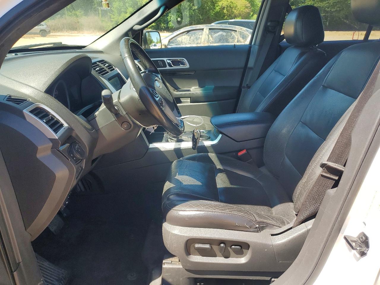 2011 Ford Explorer Limited White vin: 1FMHK7F86BGA13148