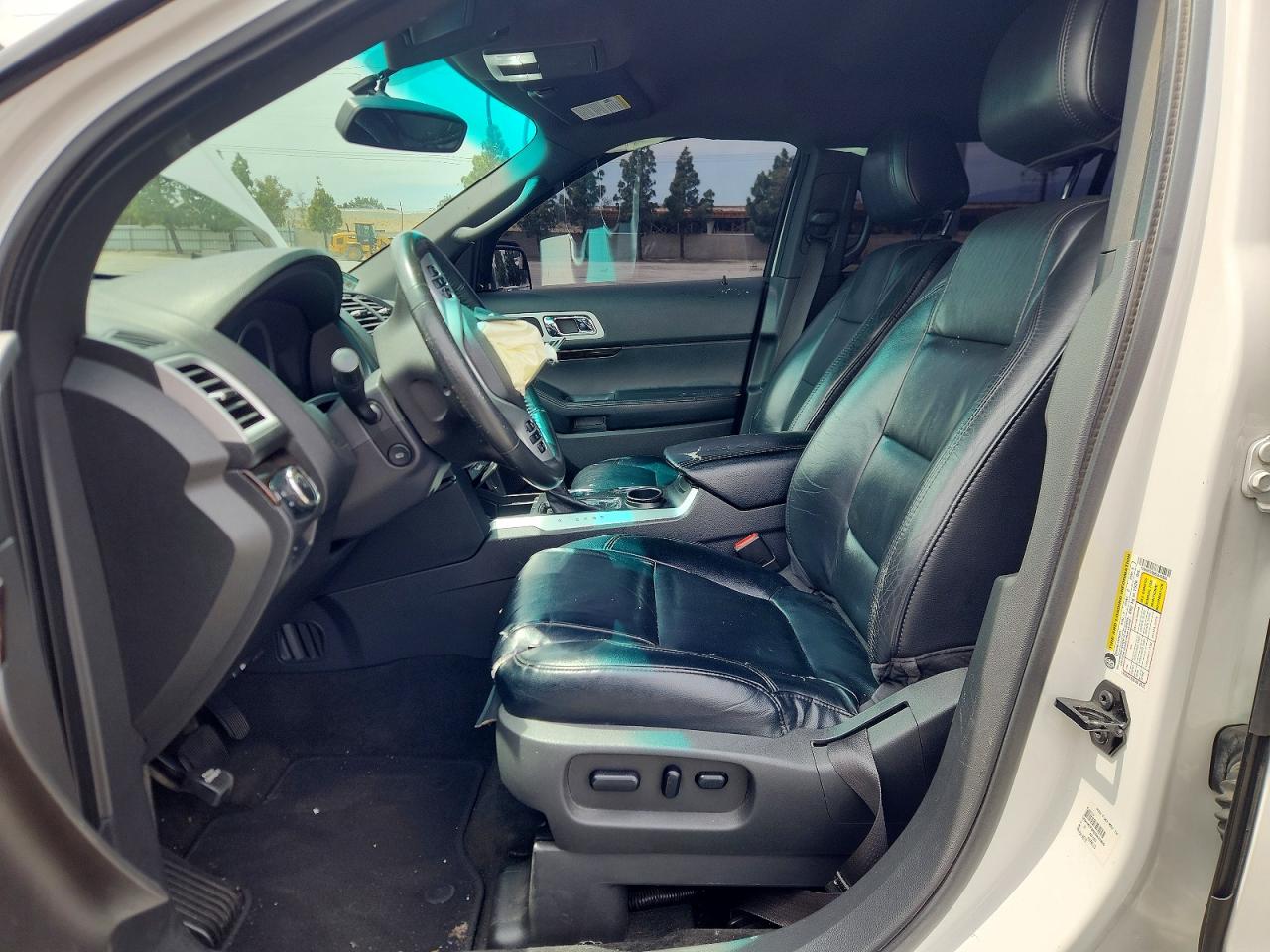 2011 Ford Explorer Limited White vin: 1FMHK7F86BGA46800