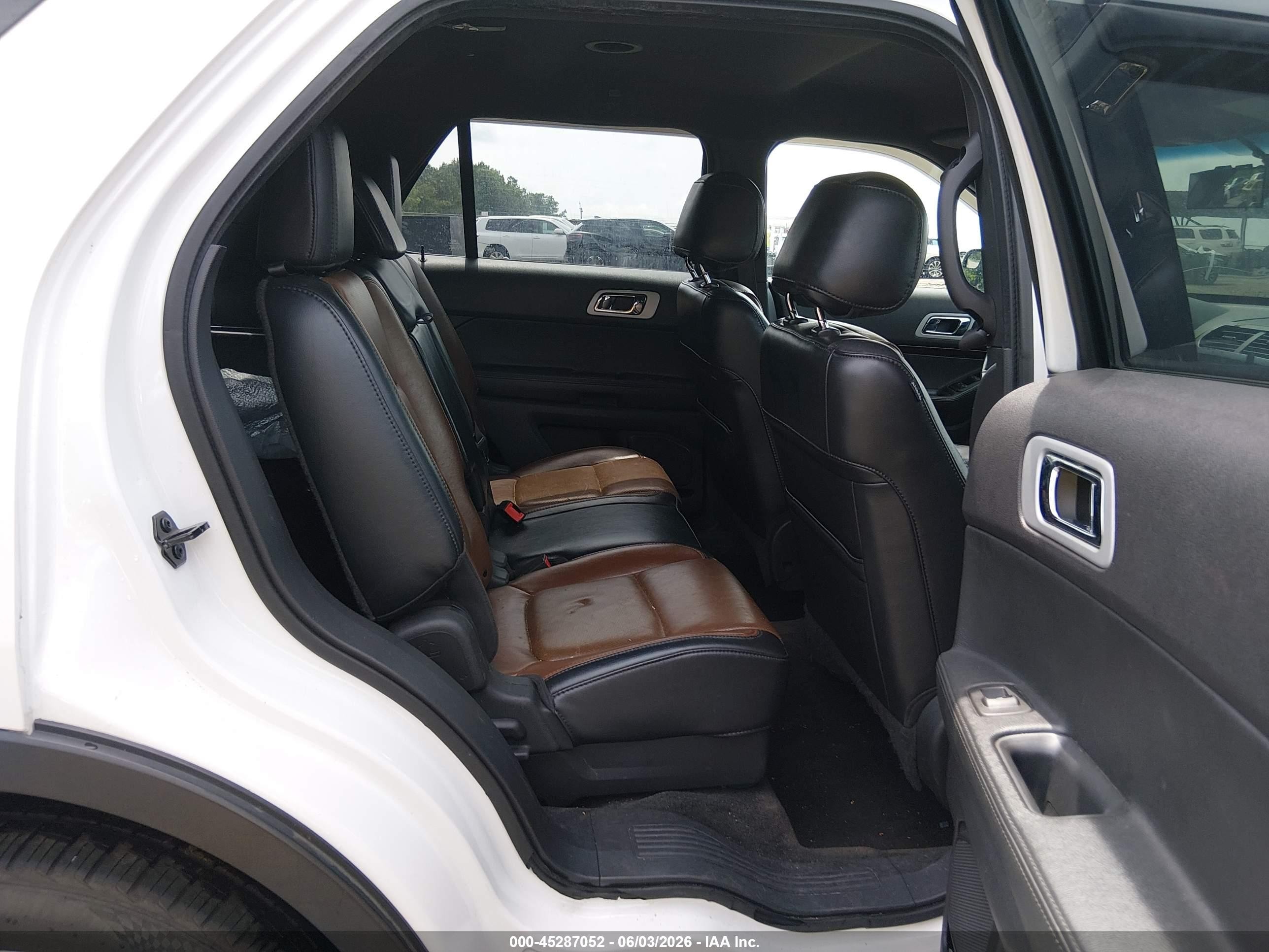 2012 Ford Explorer Limited White vin: 1FMHK7F86CGA79958
