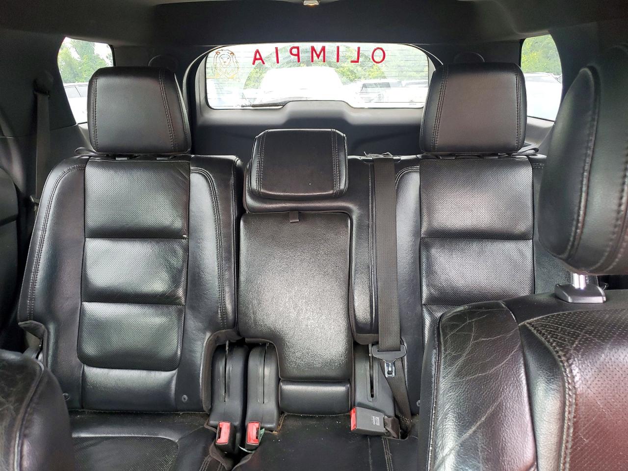 2012 Ford Explorer Red vin: 1FMHK7F86CGA93665