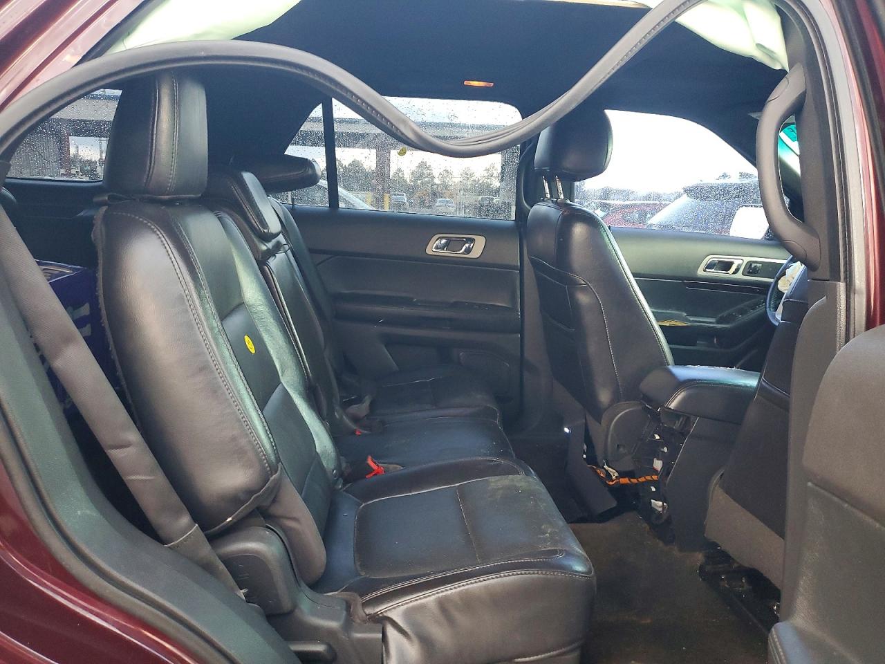 2011 Ford Explorer Limited Burgundy vin: 1FMHK7F87BGA41394