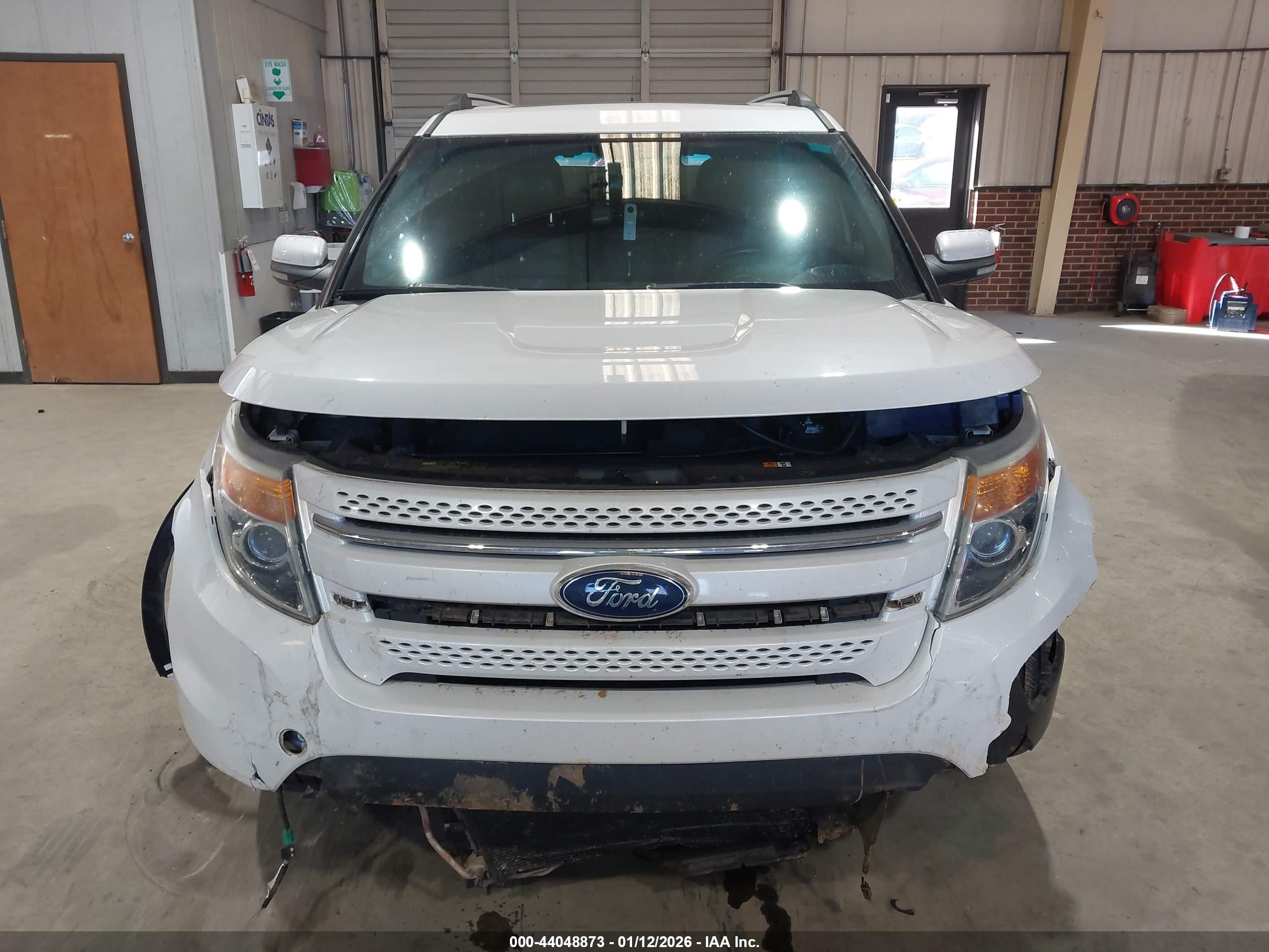2011 Ford Explorer Limited White vin: 1FMHK7F87BGA63699