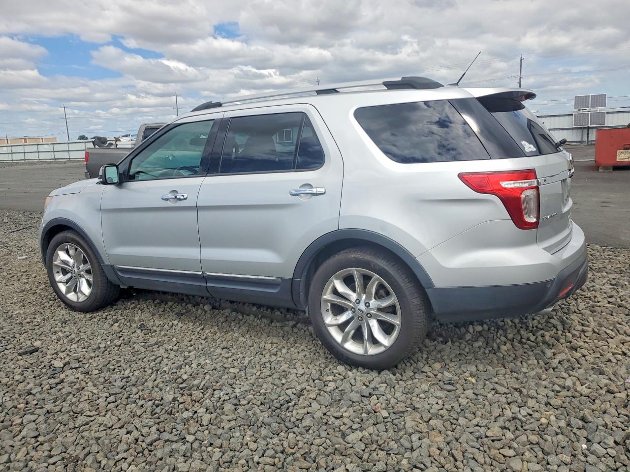 2012 Ford Explorer Limited Silver vin: 1FMHK7F87CGA32017