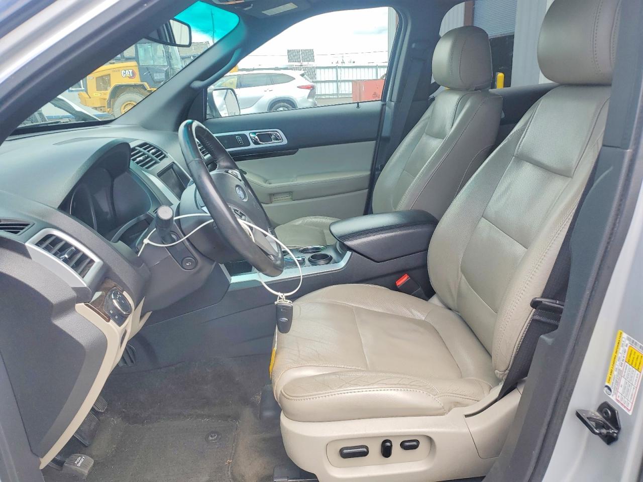 2012 Ford Explorer Limited Silver vin: 1FMHK7F87CGA32017