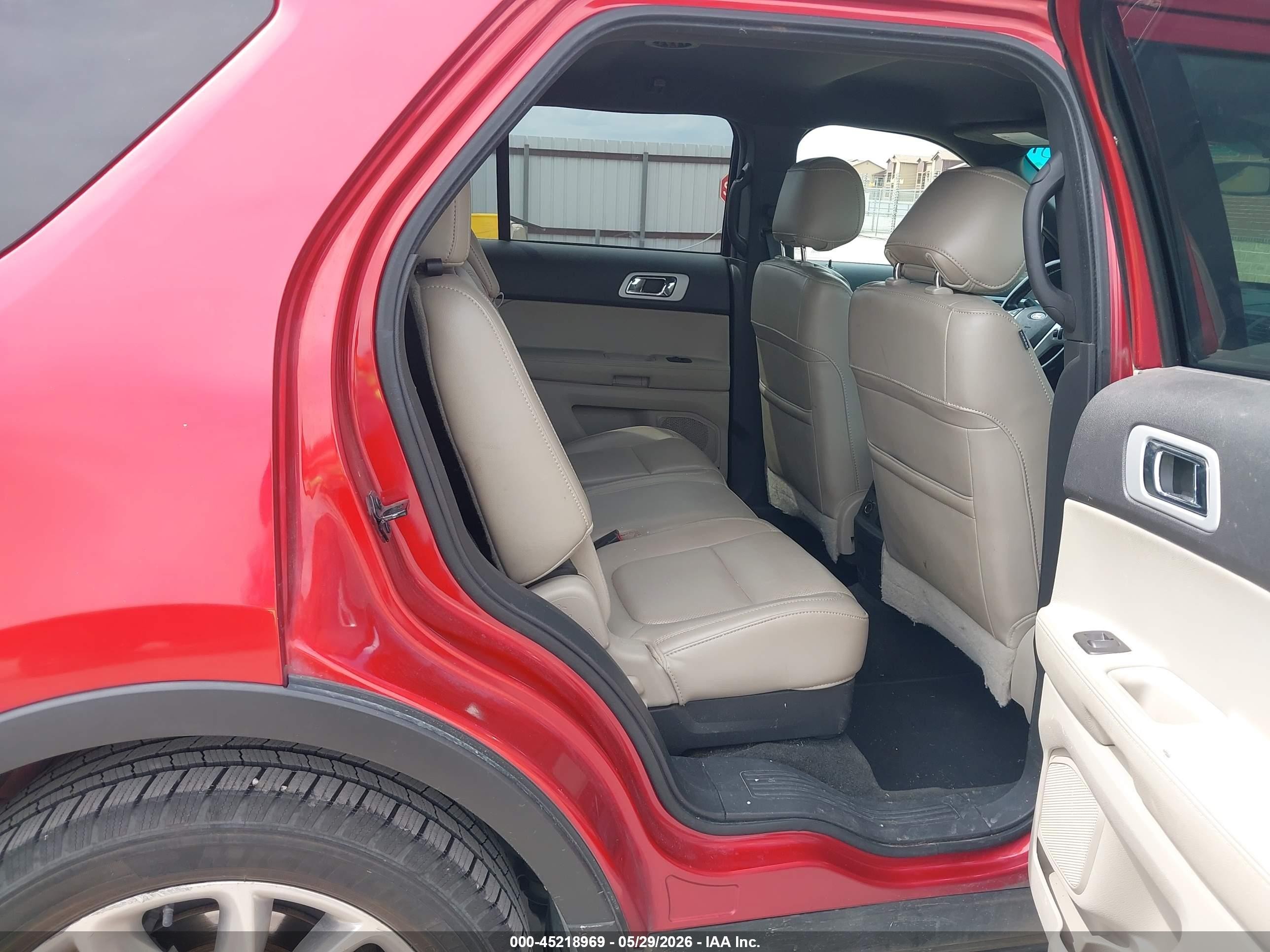 2012 Ford Explorer Limited Burgundy vin: 1FMHK7F87CGA94016