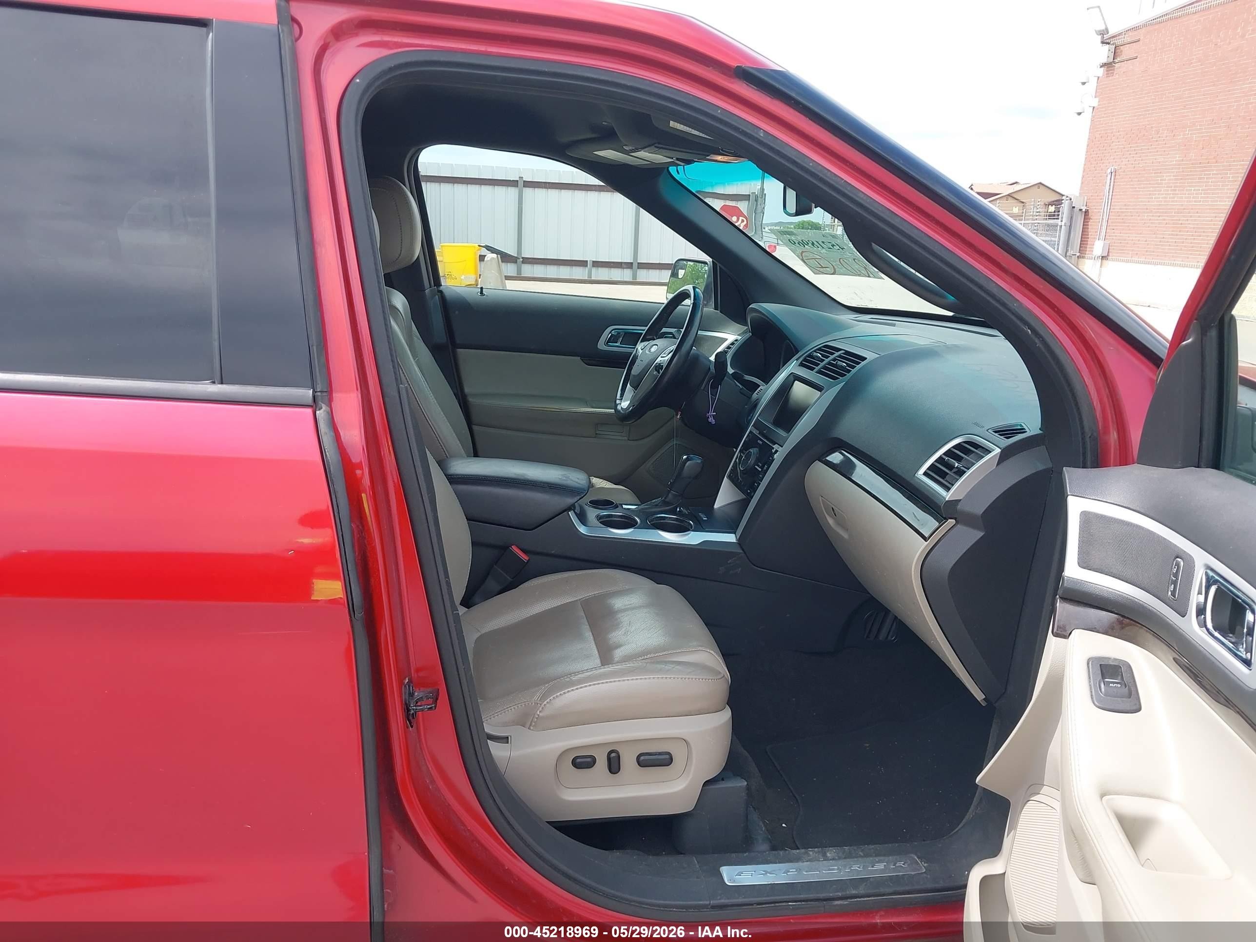 2012 Ford Explorer Limited Burgundy vin: 1FMHK7F87CGA94016