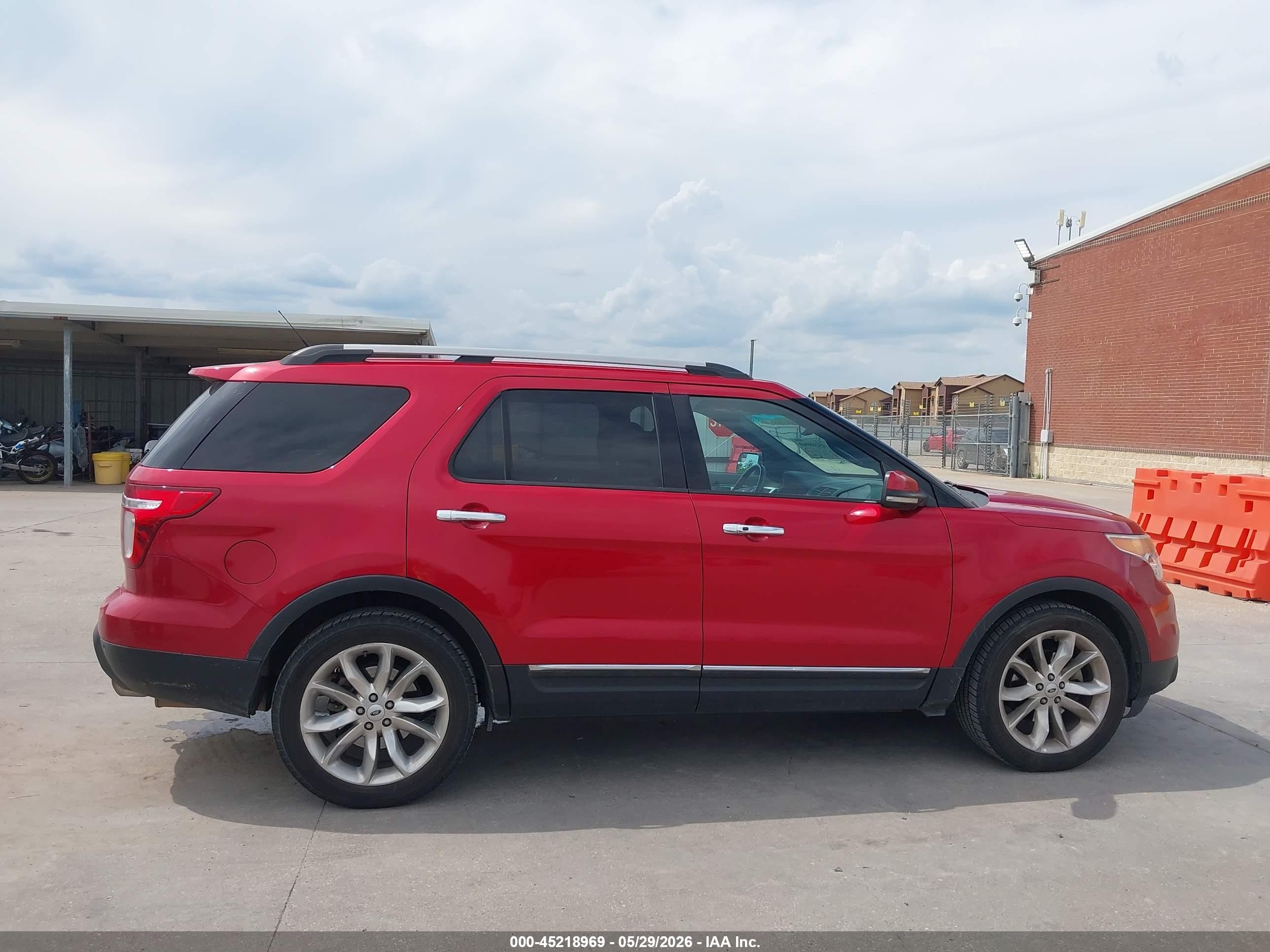 2012 Ford Explorer Limited Burgundy vin: 1FMHK7F87CGA94016