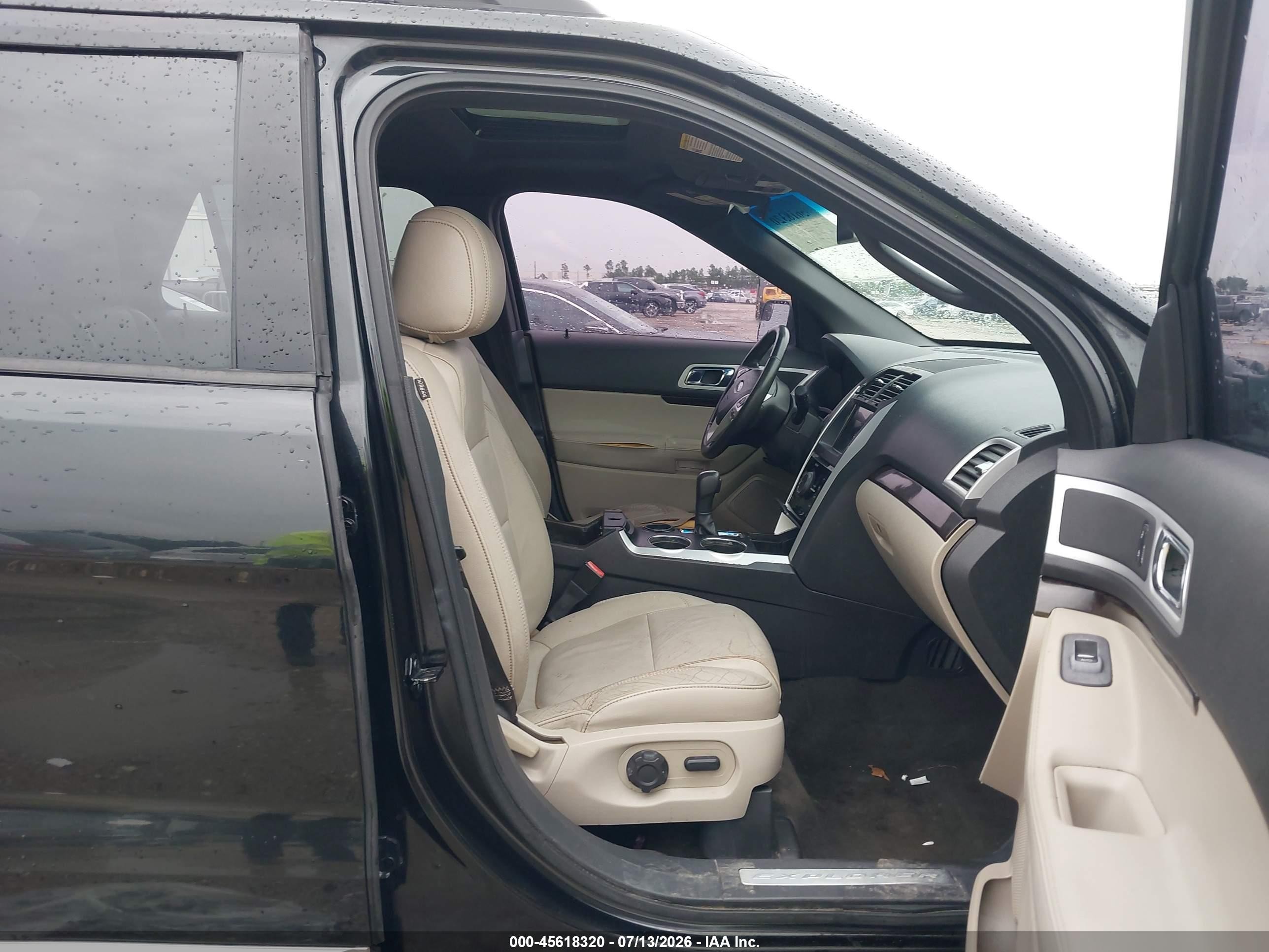 2011 Ford Explorer Limited Black vin: 1FMHK7F88BGA22000