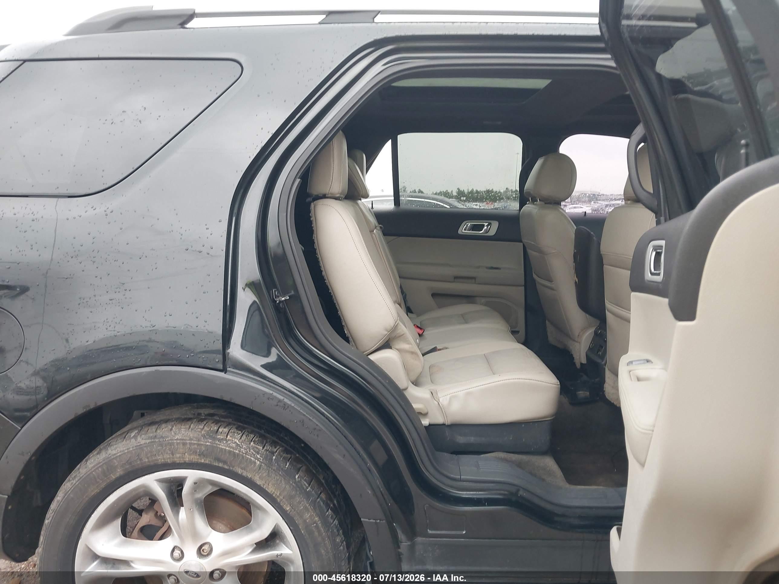 2011 Ford Explorer Limited Black vin: 1FMHK7F88BGA22000