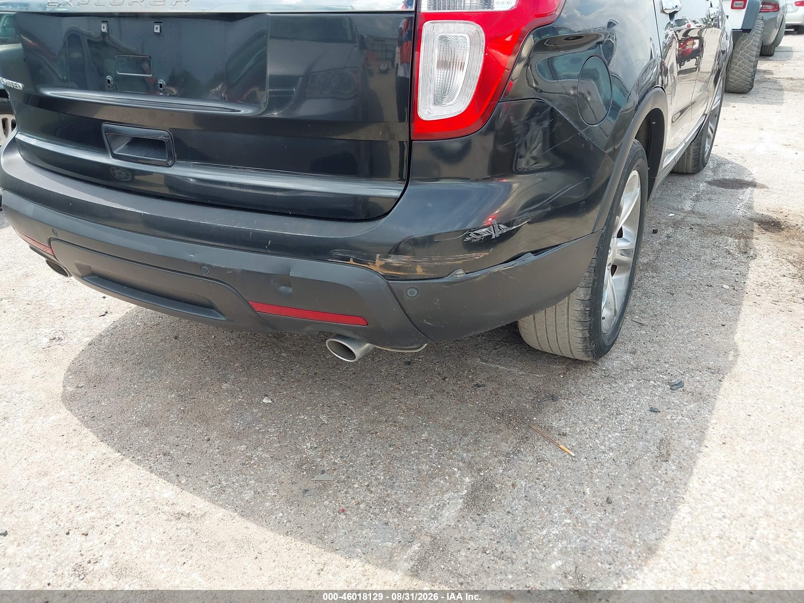 2011 Ford Explorer Limited Black vin: 1FMHK7F88BGA22000