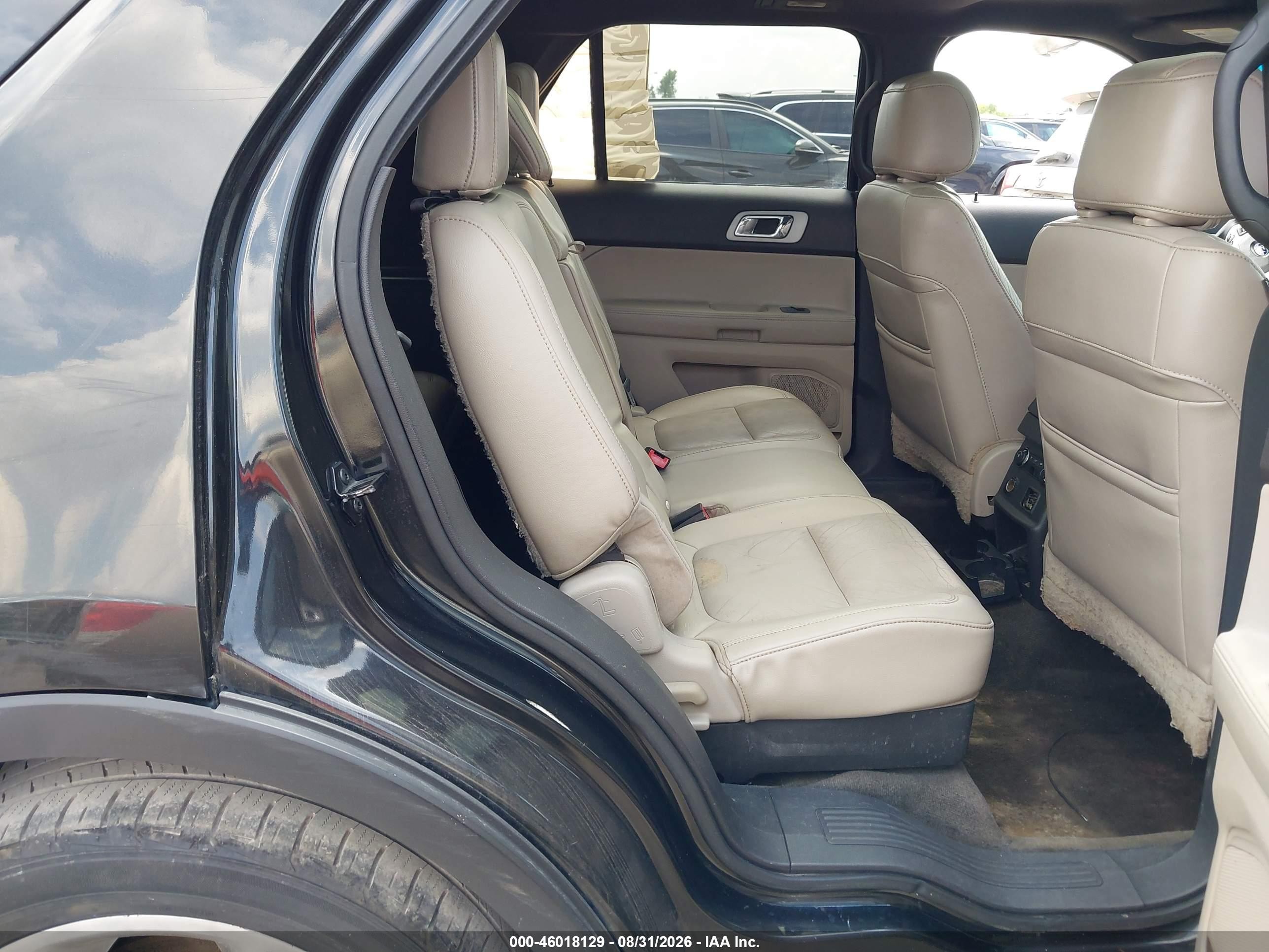 2011 Ford Explorer Limited Black vin: 1FMHK7F88BGA22000