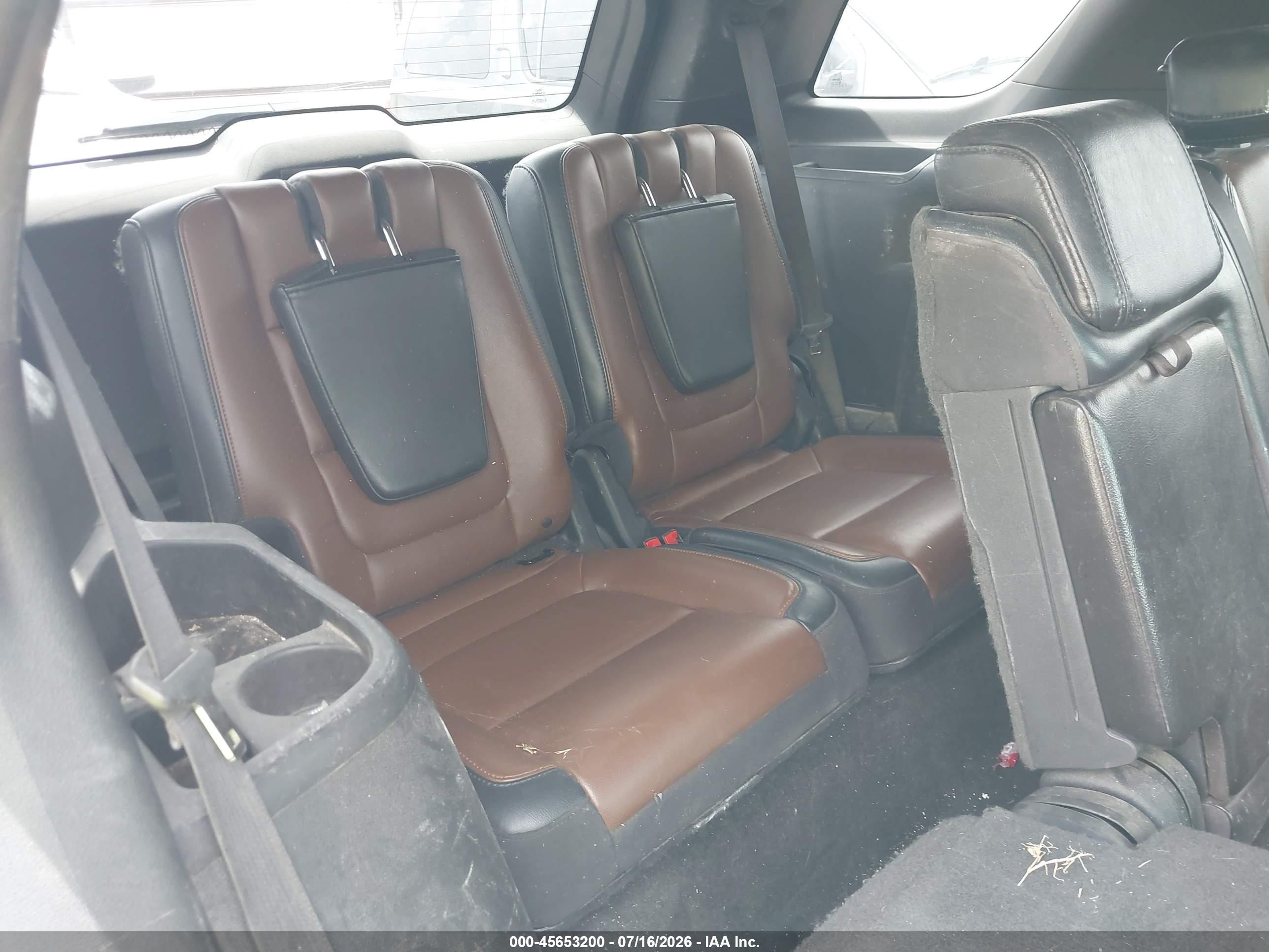 2011 Ford Explorer Limited Gray vin: 1FMHK7F88BGA50749