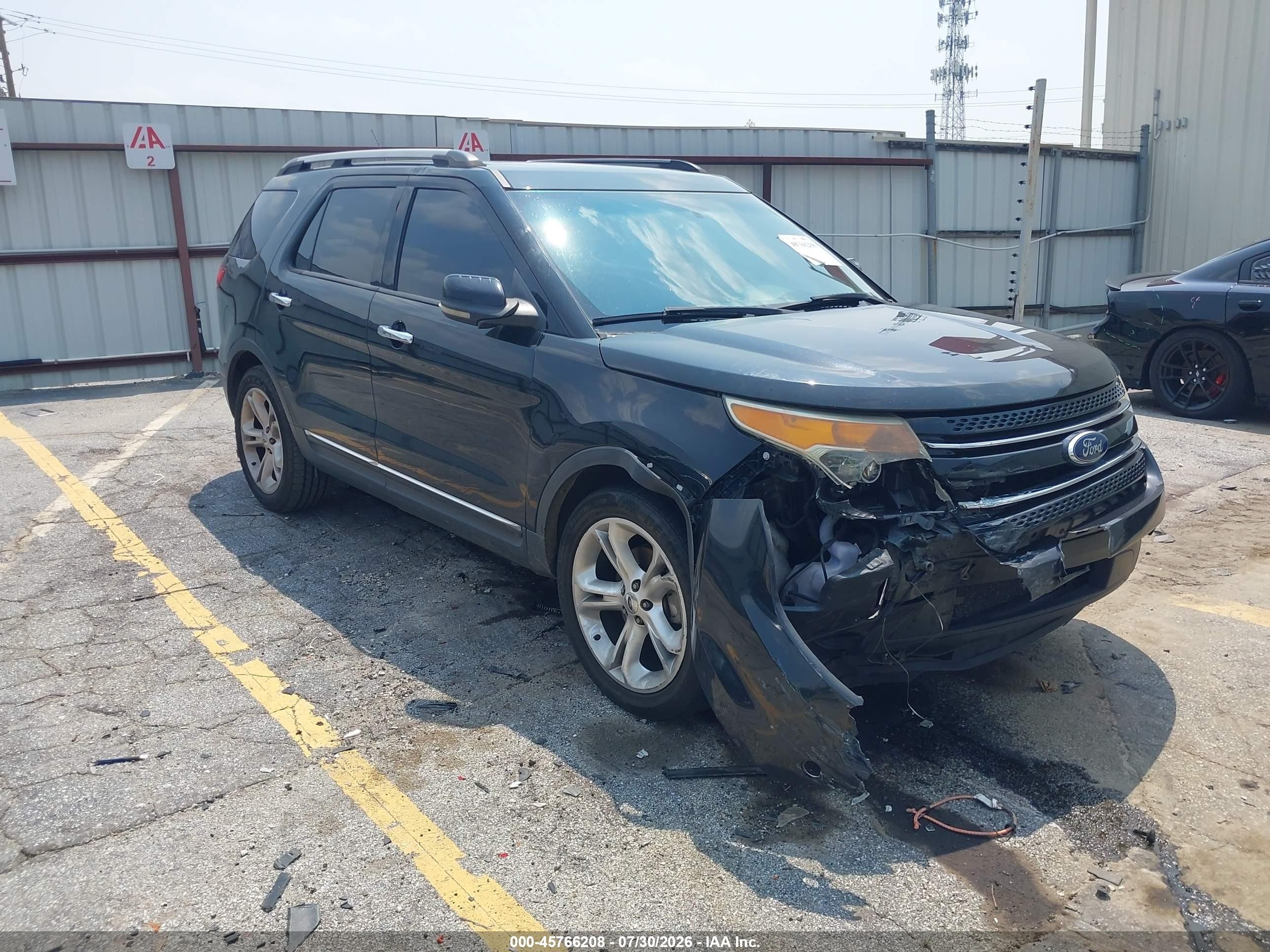 2011 Ford Explorer Limited Black vin: 1FMHK7F88BGA63615