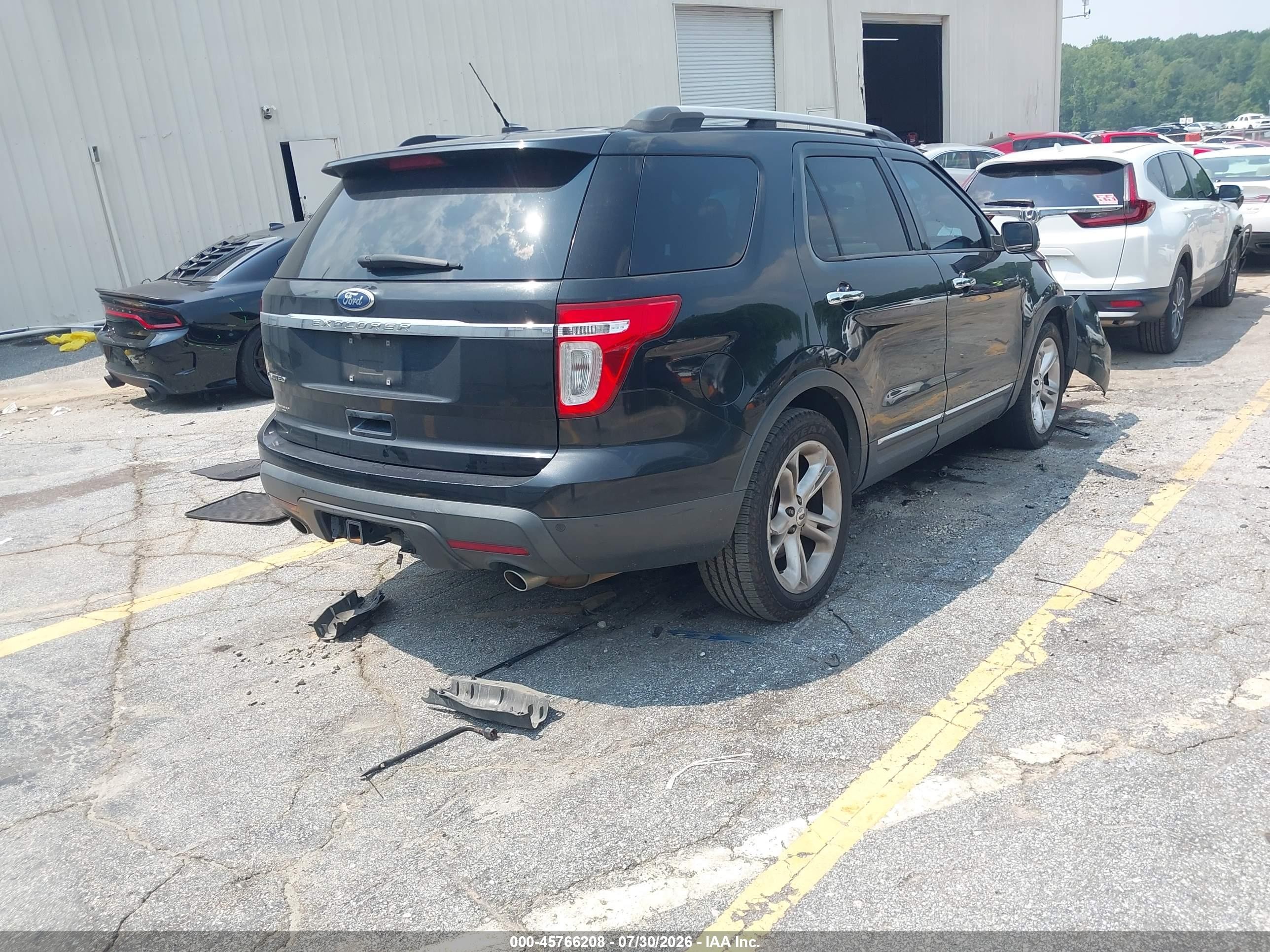 2011 Ford Explorer Limited Black vin: 1FMHK7F88BGA63615