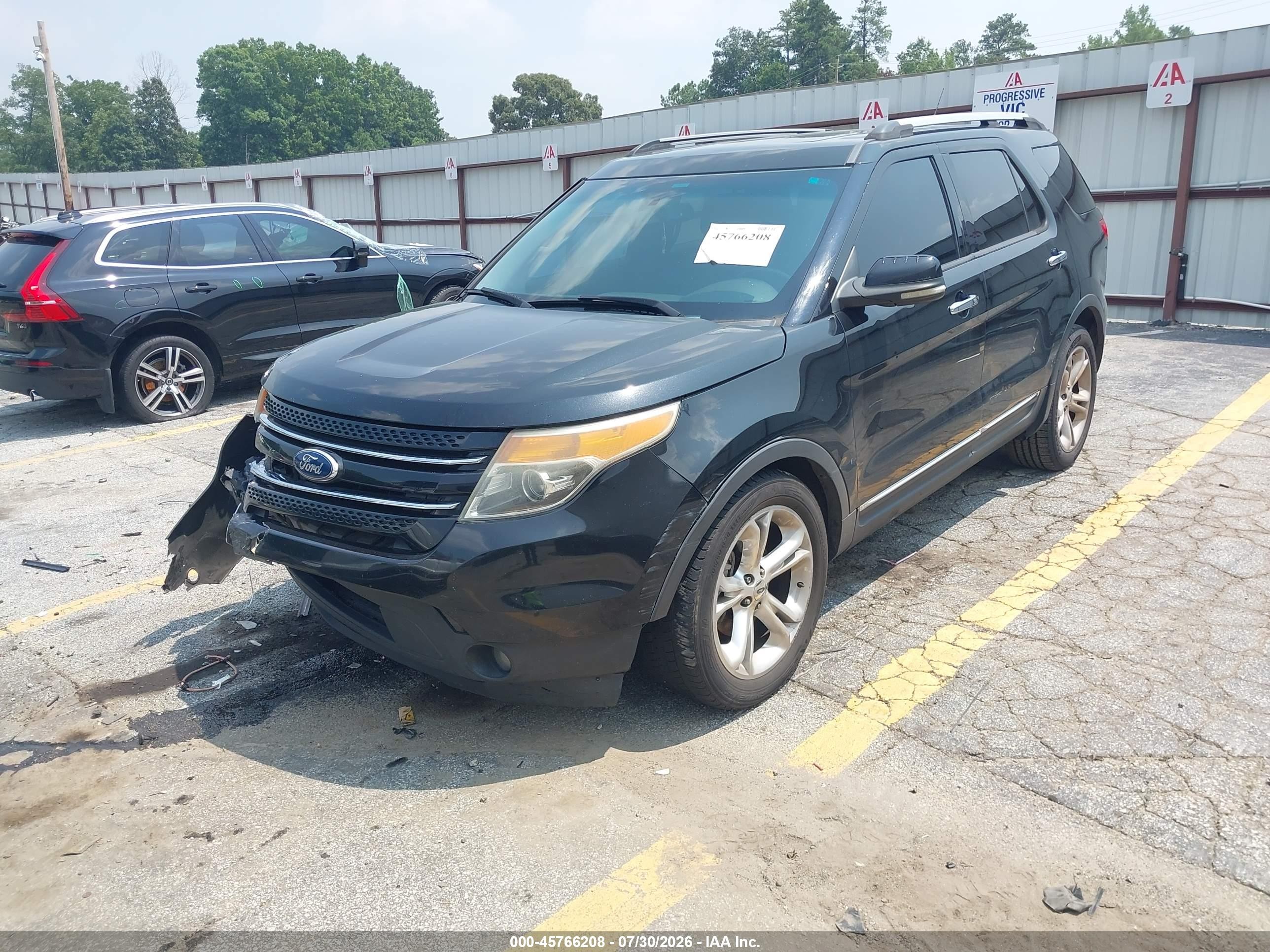 2011 Ford Explorer Limited Black vin: 1FMHK7F88BGA63615