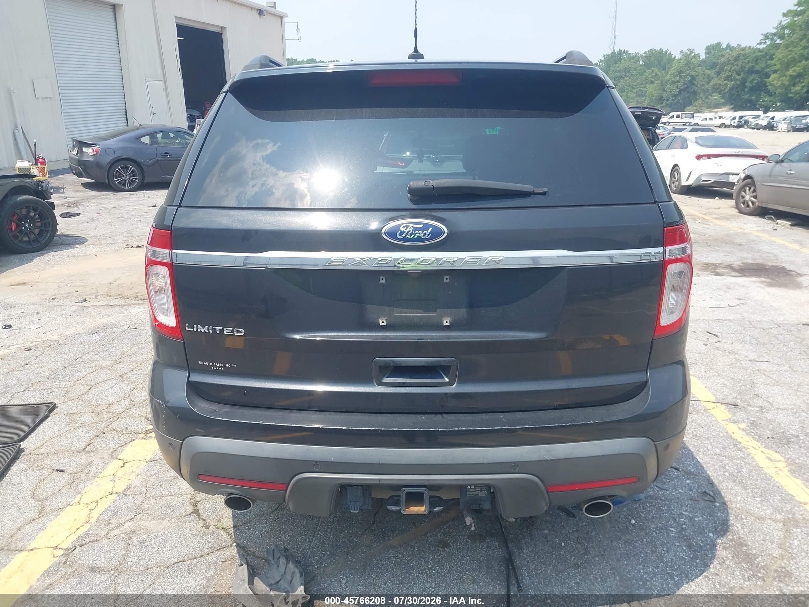 2011 Ford Explorer Limited Black vin: 1FMHK7F88BGA63615