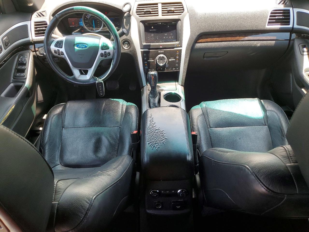 2011 Ford Explorer Limited White vin: 1FMHK7F89BGA21793