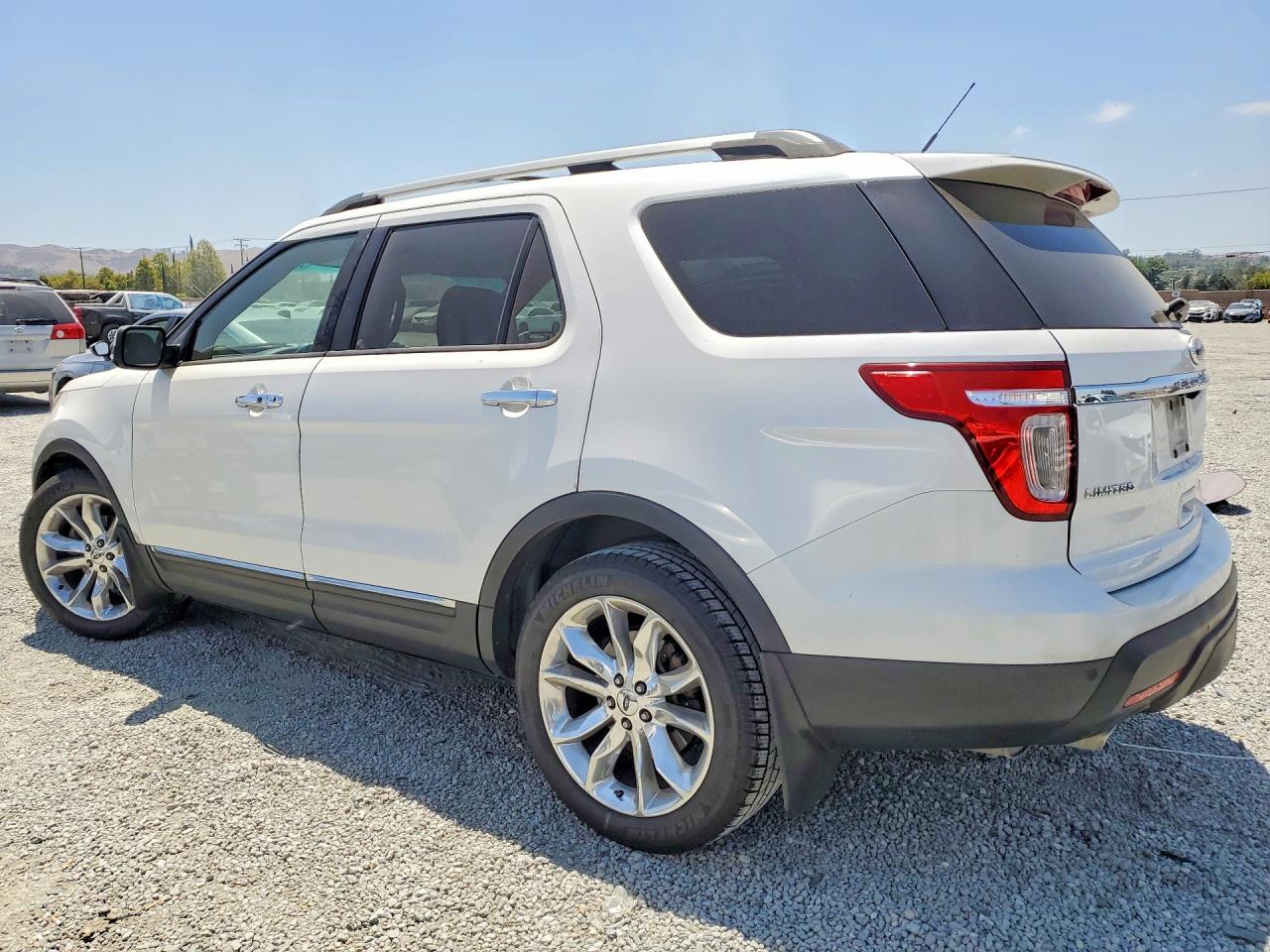 2011 Ford Explorer Limited White vin: 1FMHK7F89BGA21793