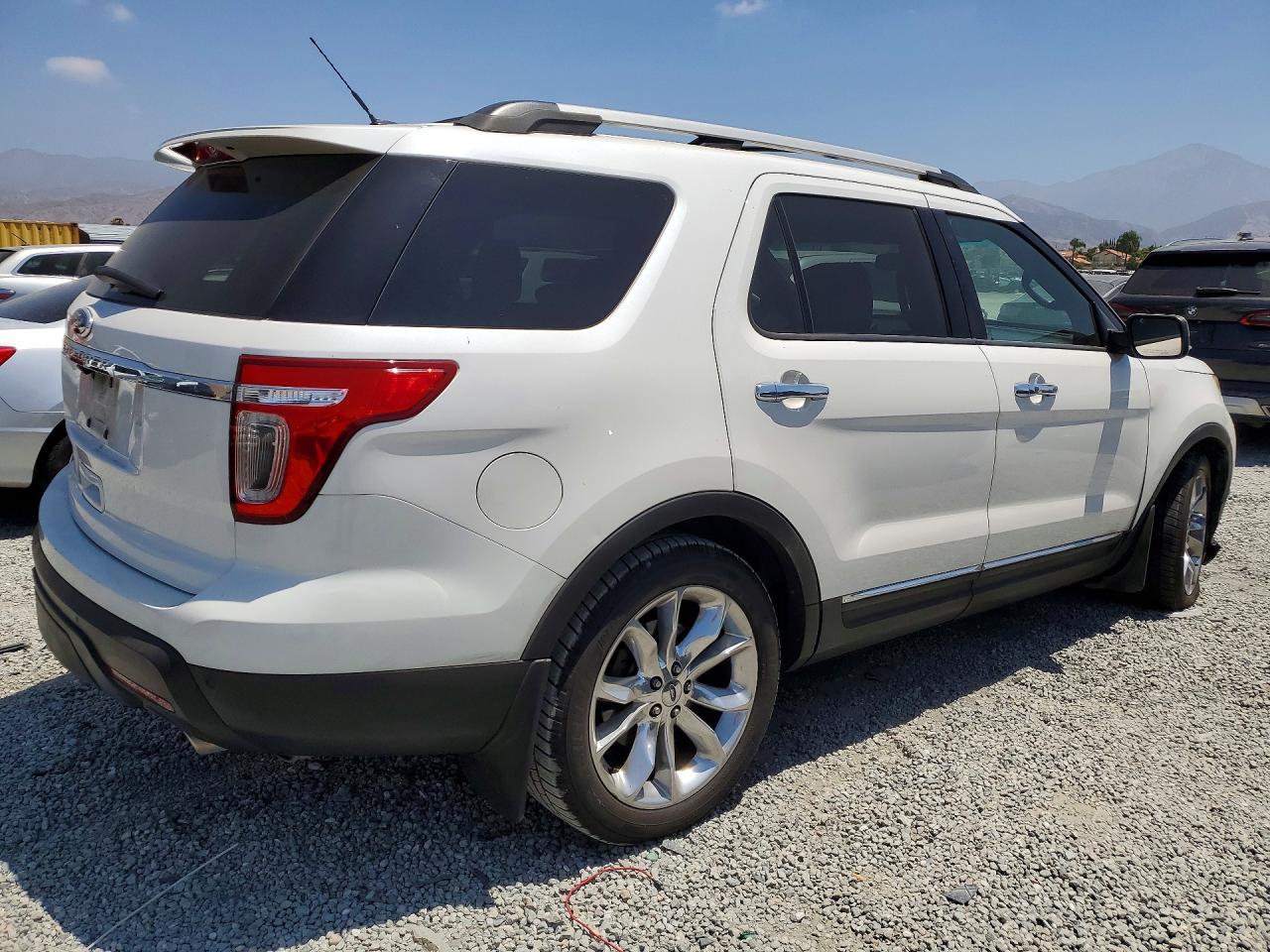2011 Ford Explorer Limited White vin: 1FMHK7F89BGA21793
