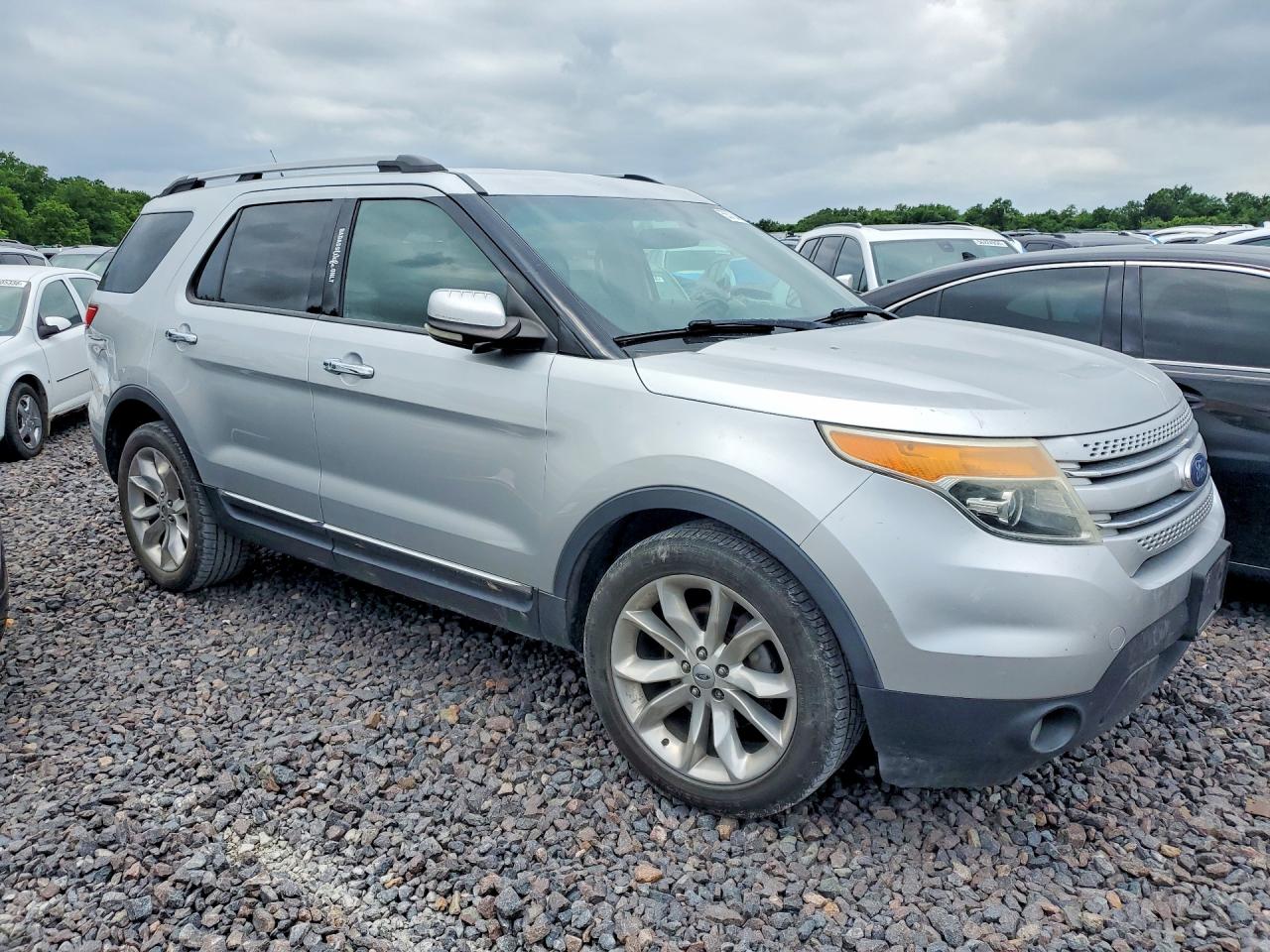 2011 Ford Explorer Limited Silver vin: 1FMHK7F89BGA60979