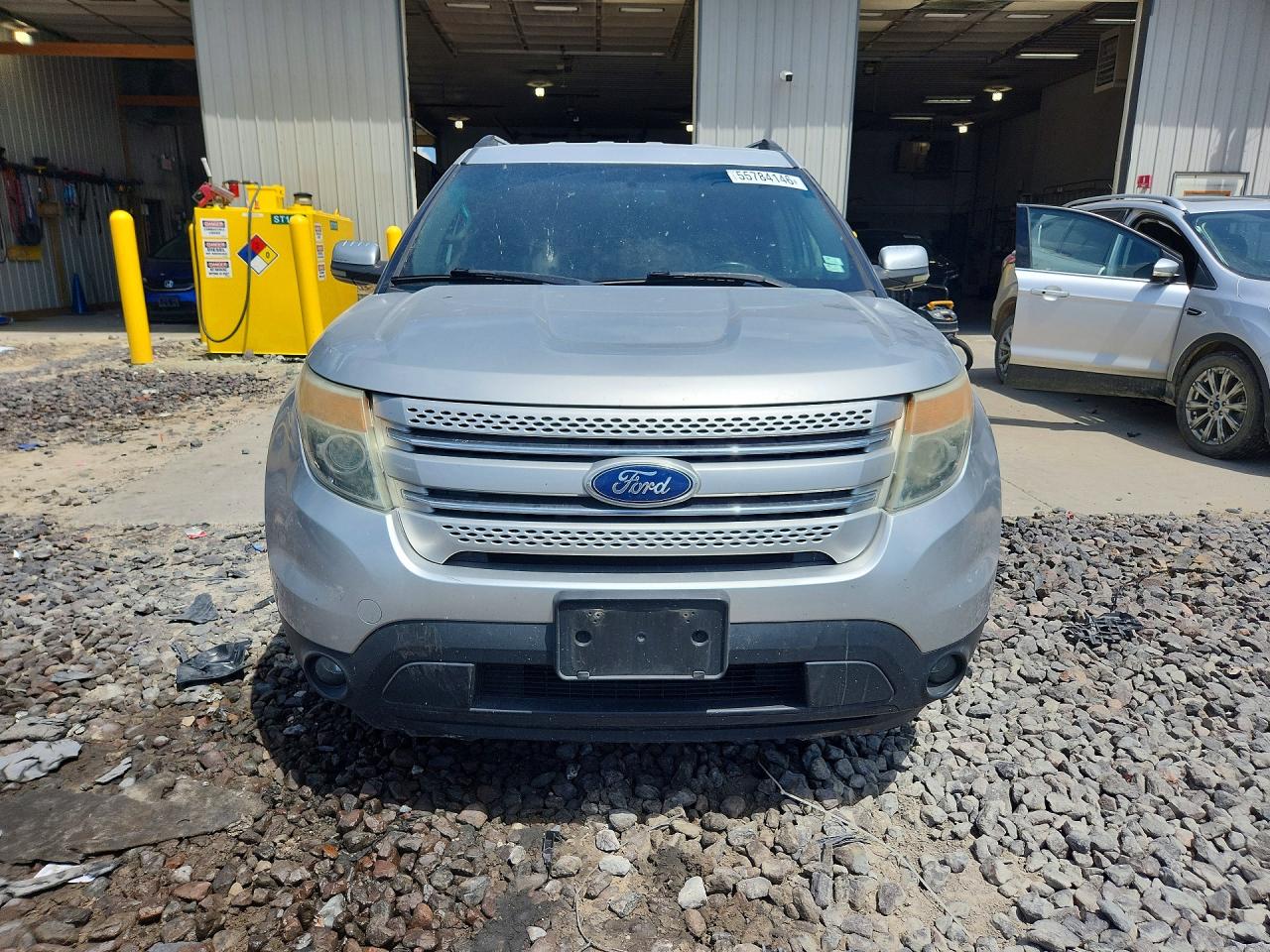 2011 Ford Explorer Limited Silver vin: 1FMHK7F89BGA60979
