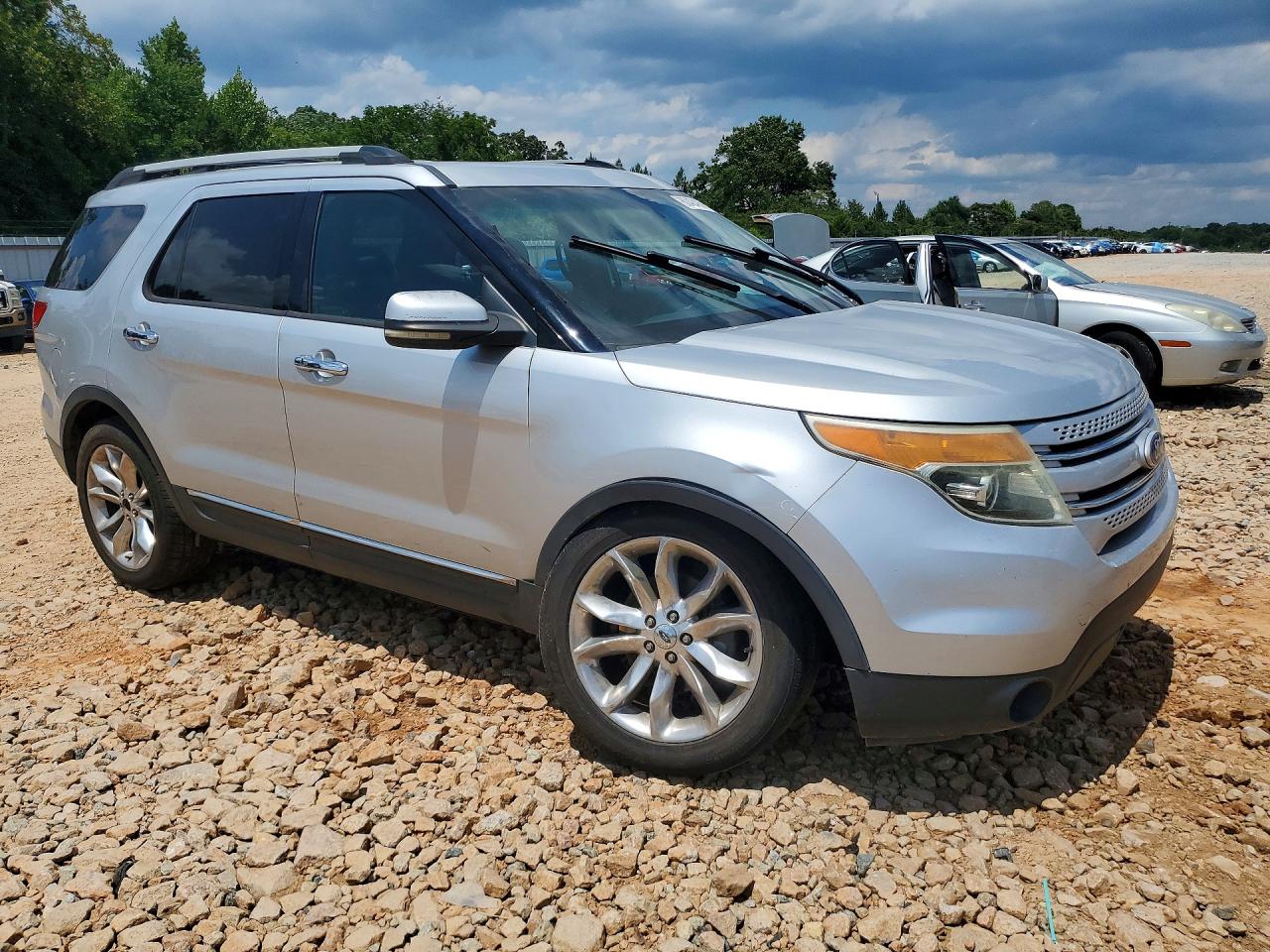 2011 Ford Explorer Limited Silver vin: 1FMHK7F89BGA78589