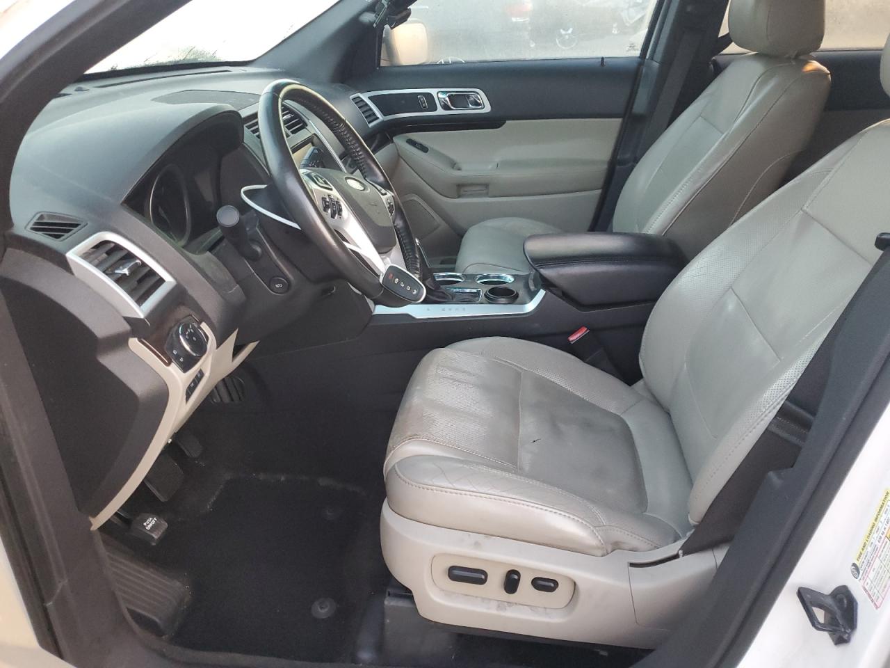 2012 Ford Explorer Limited Белый vin: 1FMHK7F89CGA07541