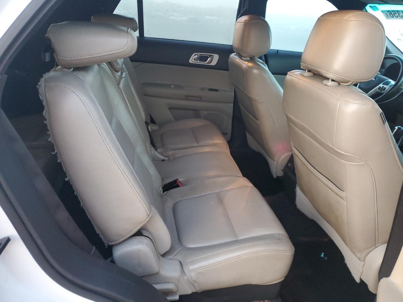 2012 Ford Explorer Limited Белый vin: 1FMHK7F89CGA07541