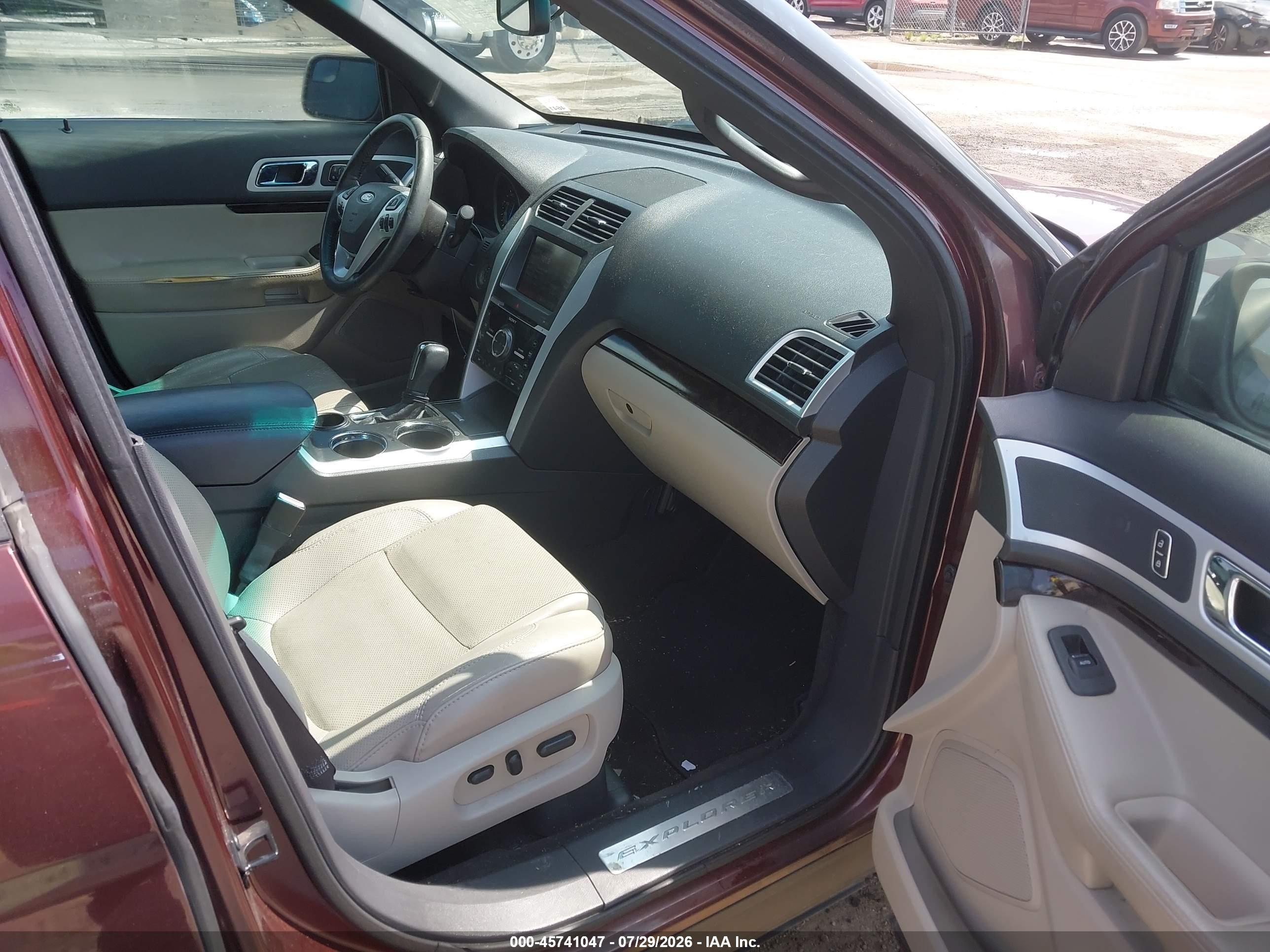 2012 Ford Explorer Limited Dark Brown vin: 1FMHK7F89CGA23819