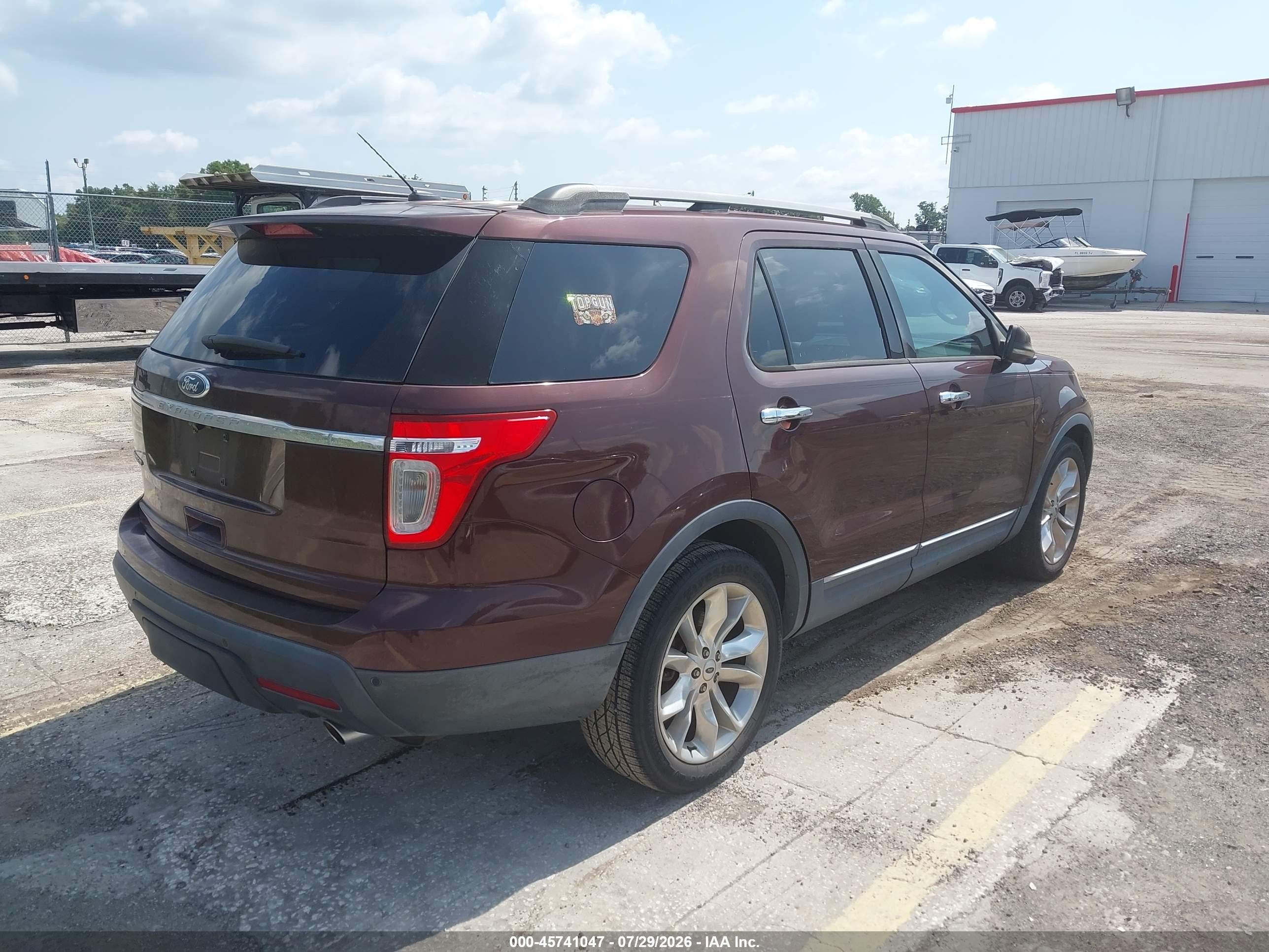 2012 Ford Explorer Limited Dark Brown vin: 1FMHK7F89CGA23819
