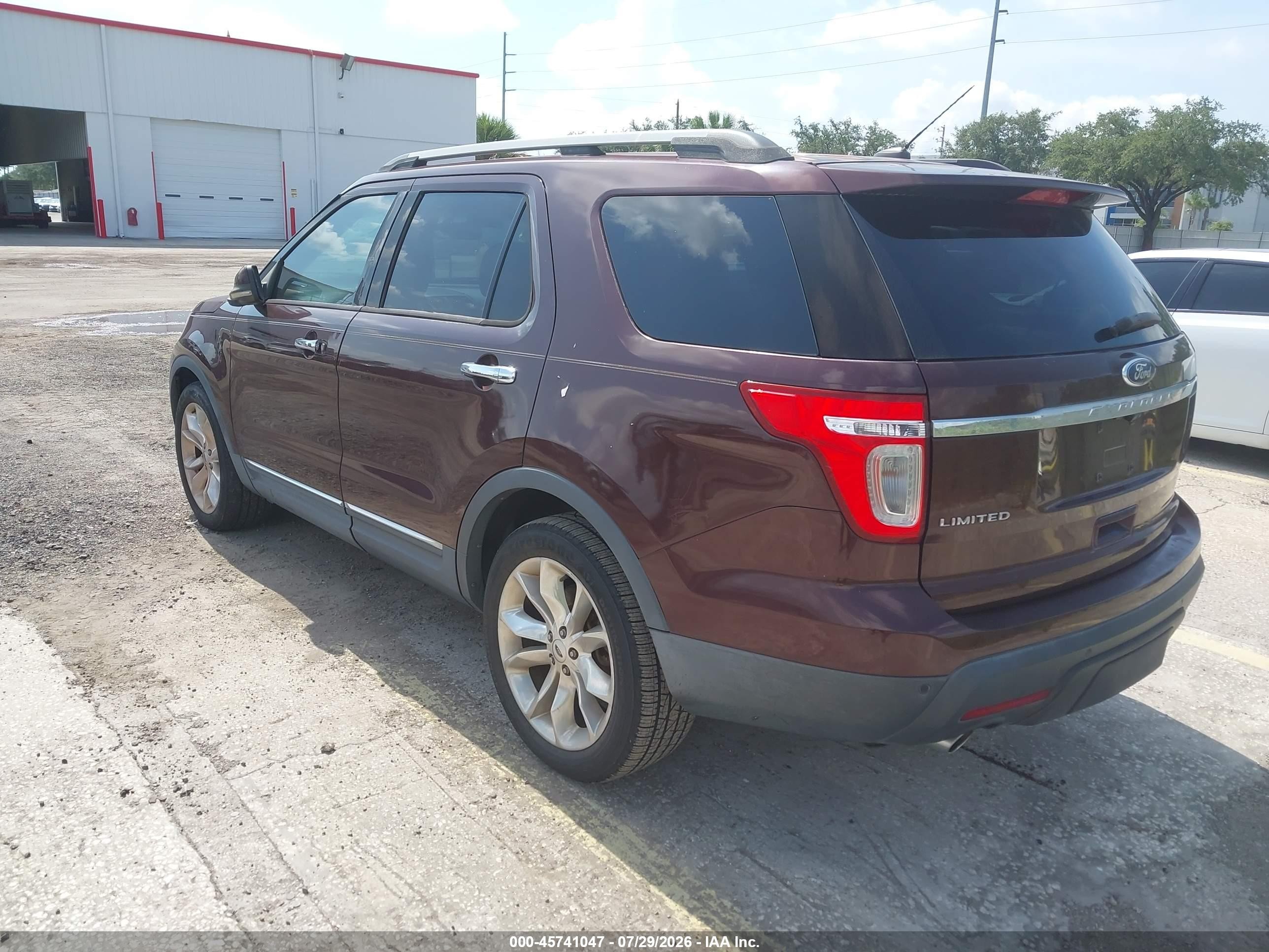 2012 Ford Explorer Limited Dark Brown vin: 1FMHK7F89CGA23819