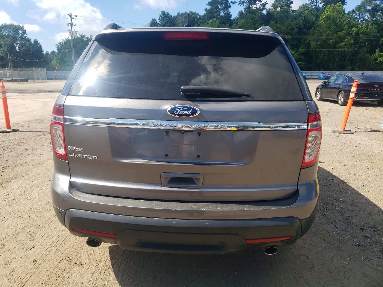 2012 Ford Explorer Limited Gray vin: 1FMHK7F89CGA44993