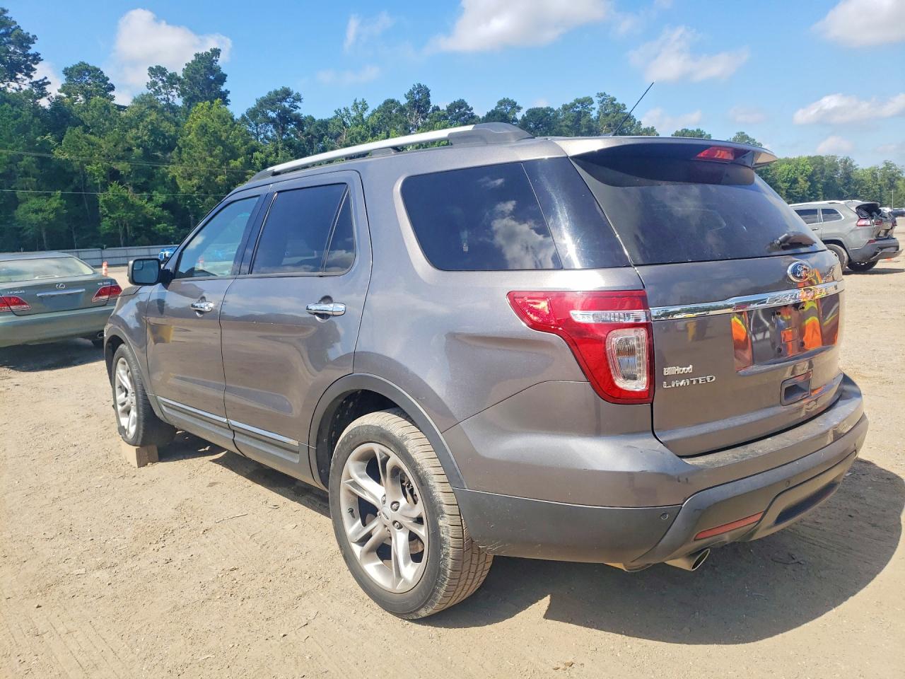 2012 Ford Explorer Limited Gray vin: 1FMHK7F89CGA44993