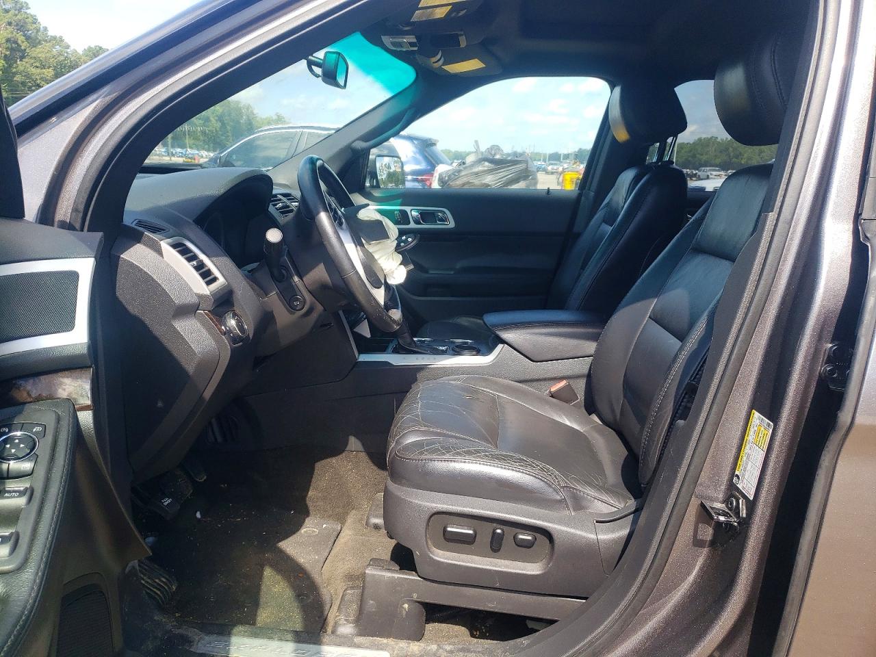 2012 Ford Explorer Limited Gray vin: 1FMHK7F89CGA44993