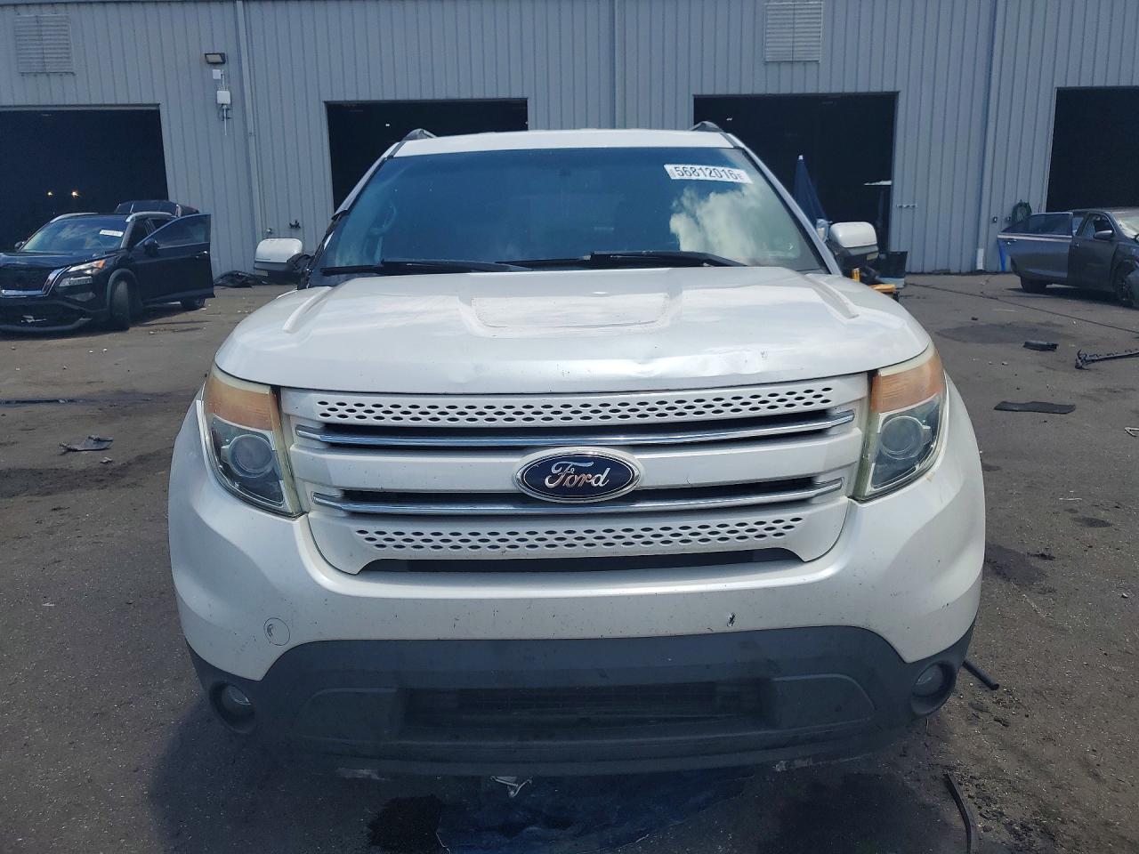 2012 Ford Explorer Limited White vin: 1FMHK7F89CGA54830