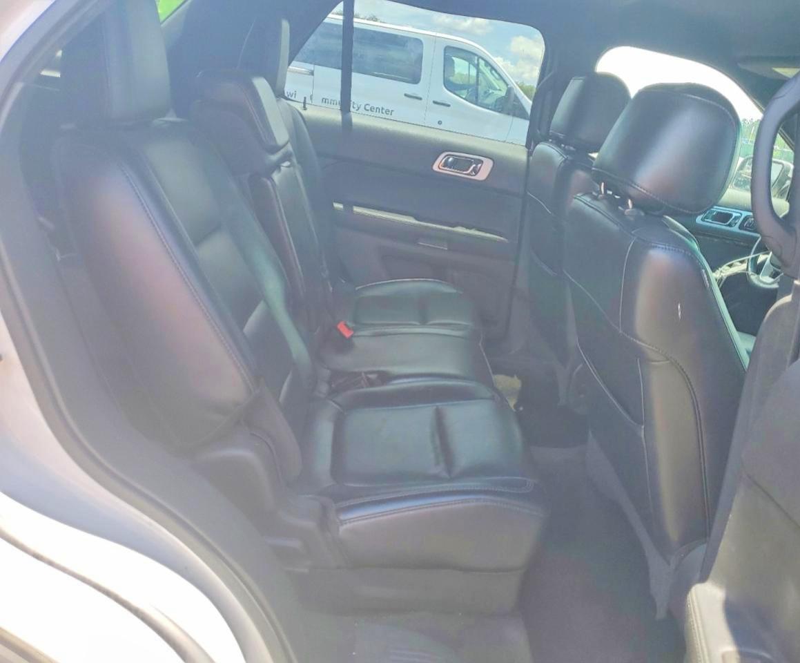 2012 Ford Explorer Limited White vin: 1FMHK7F89CGA54830
