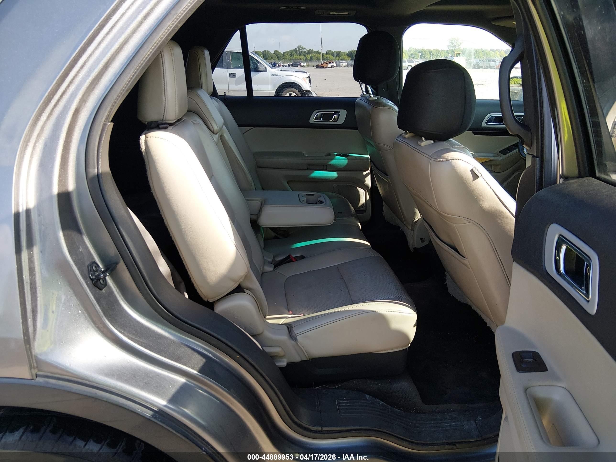 2012 Ford Explorer Limited Gray vin: 1FMHK7F89CGA79517