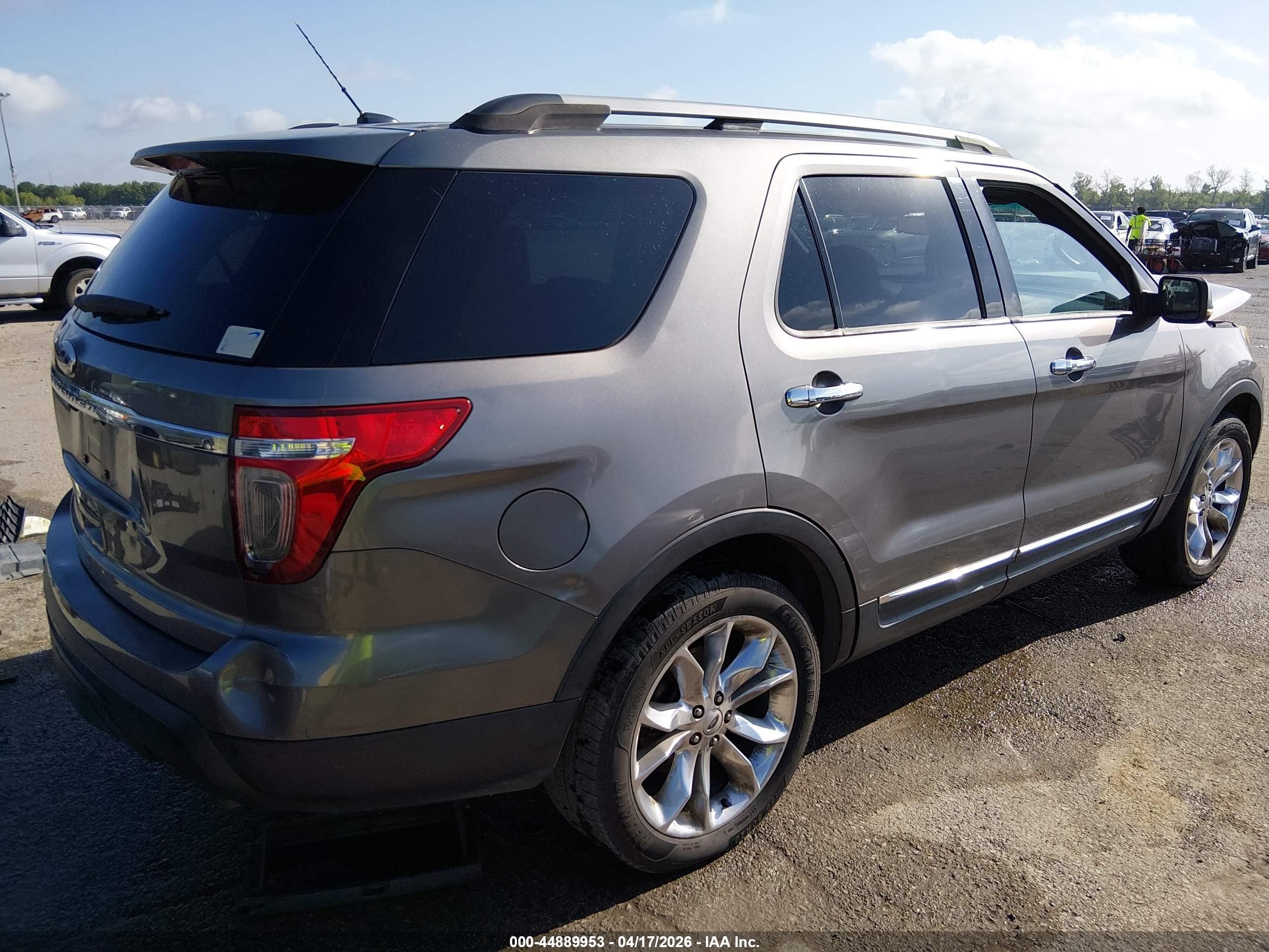 2012 Ford Explorer Limited Gray vin: 1FMHK7F89CGA79517