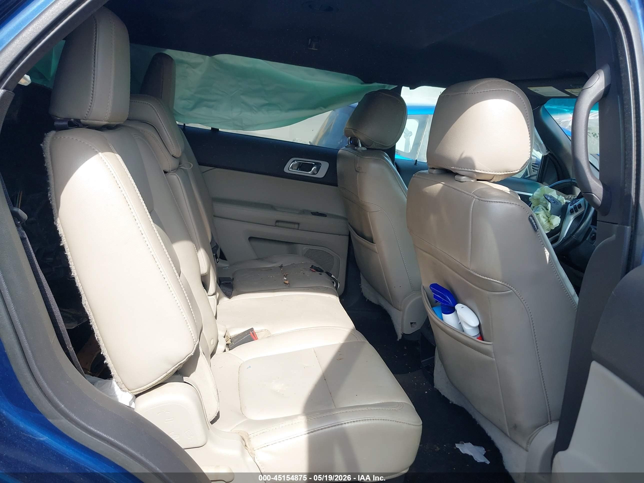2012 Ford Explorer Limited Синий vin: 1FMHK7F89CGA80022