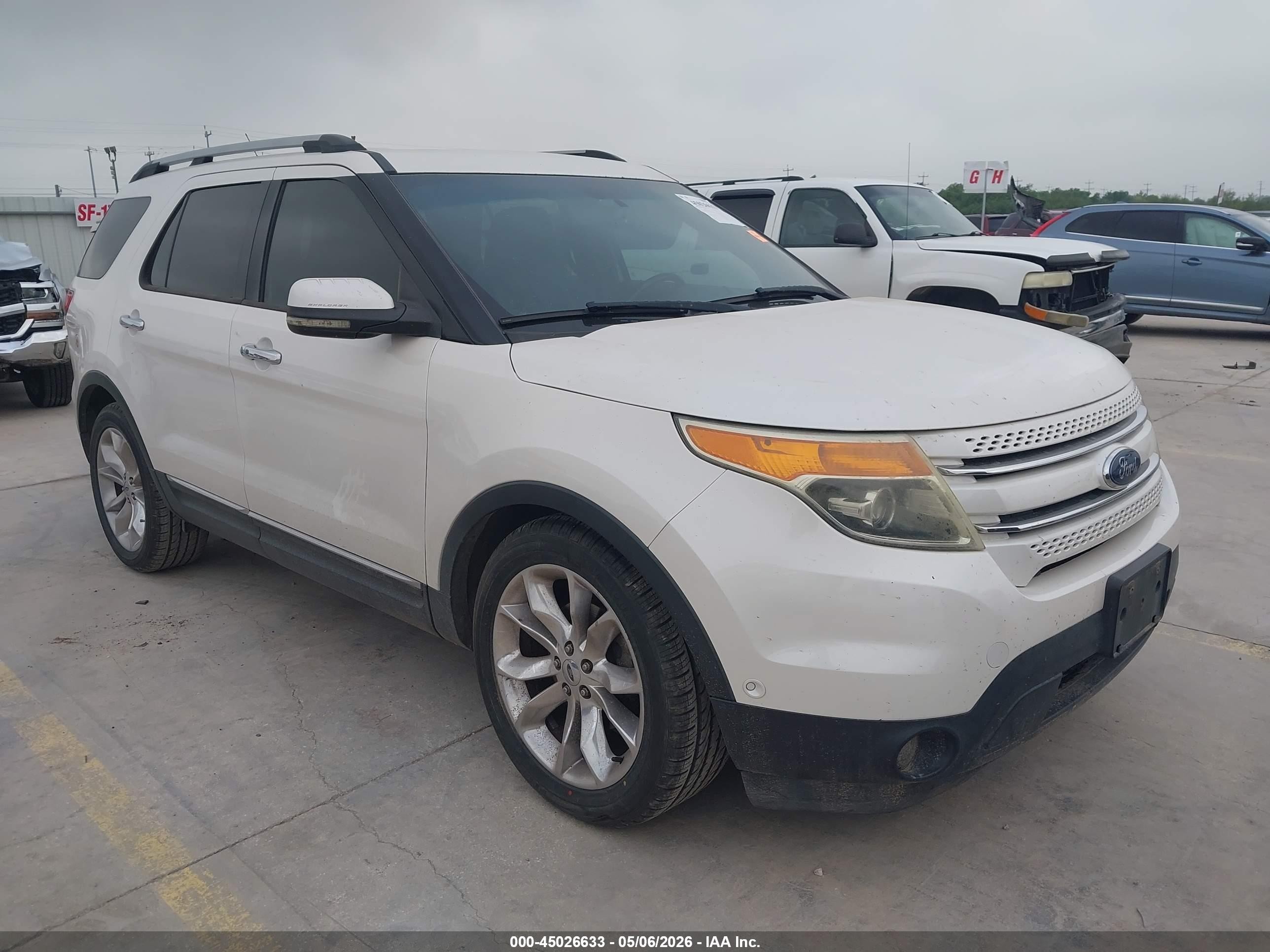 2011 Ford Explorer Limited Белый vin: 1FMHK7F8XBGA21835