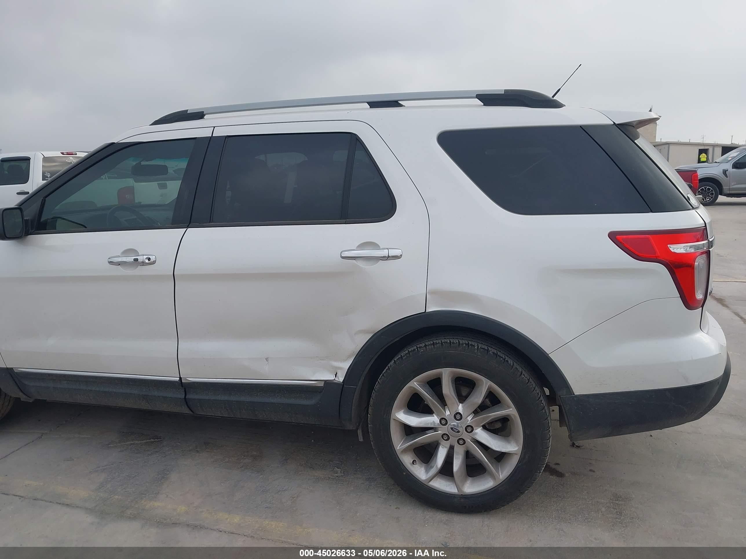 2011 Ford Explorer Limited Белый vin: 1FMHK7F8XBGA21835
