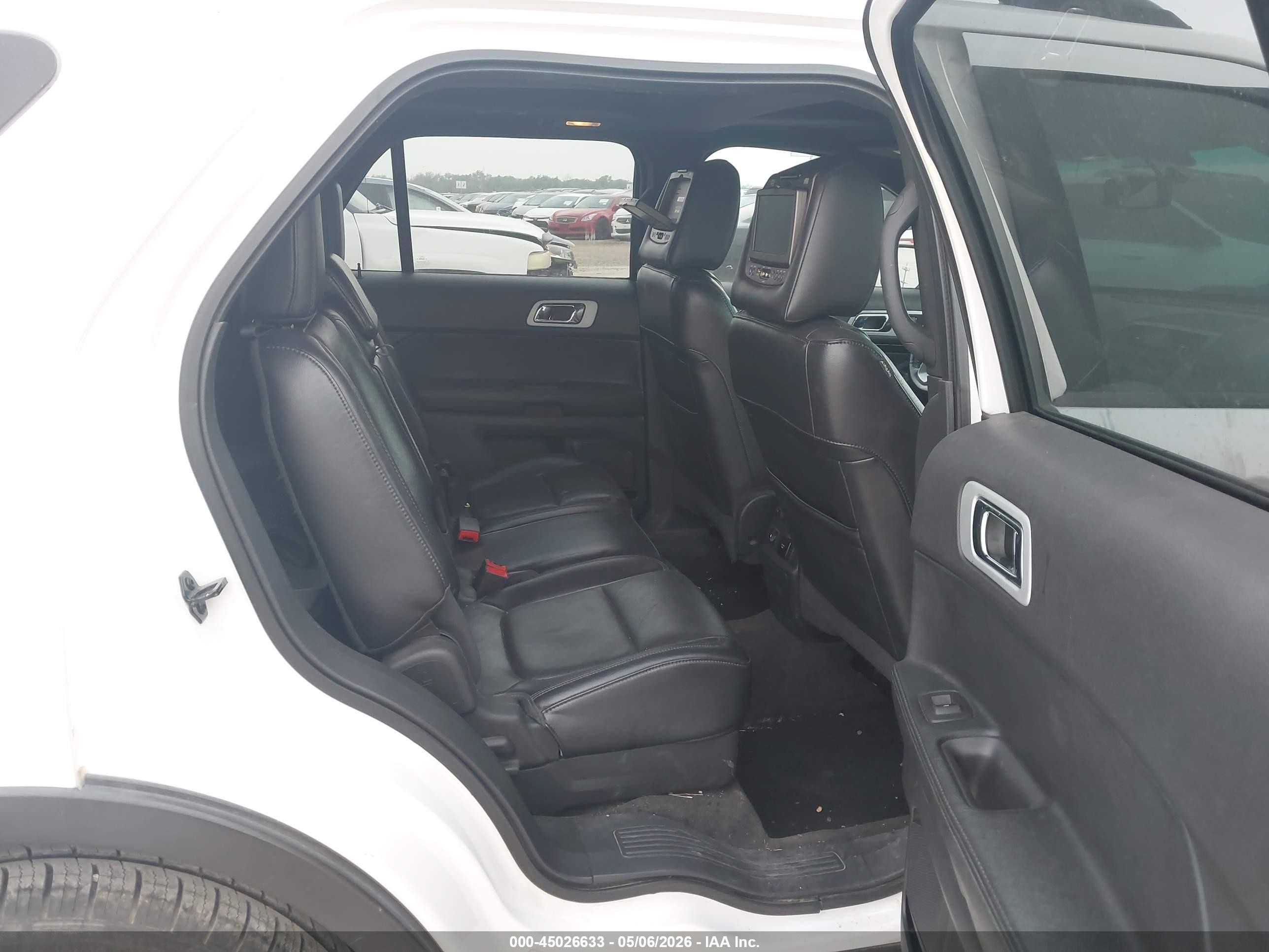 2011 Ford Explorer Limited Белый vin: 1FMHK7F8XBGA21835