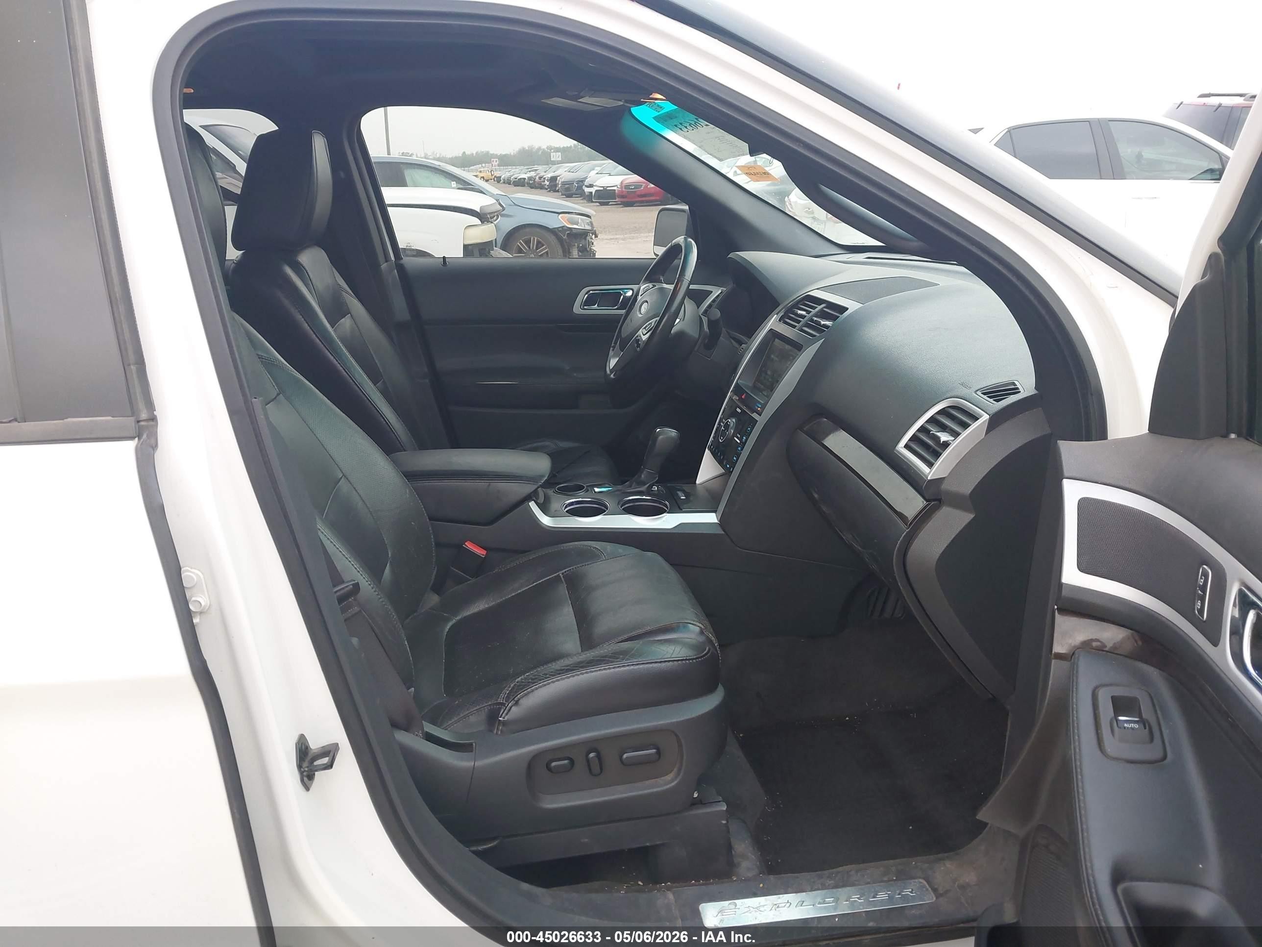 2011 Ford Explorer Limited Белый vin: 1FMHK7F8XBGA21835