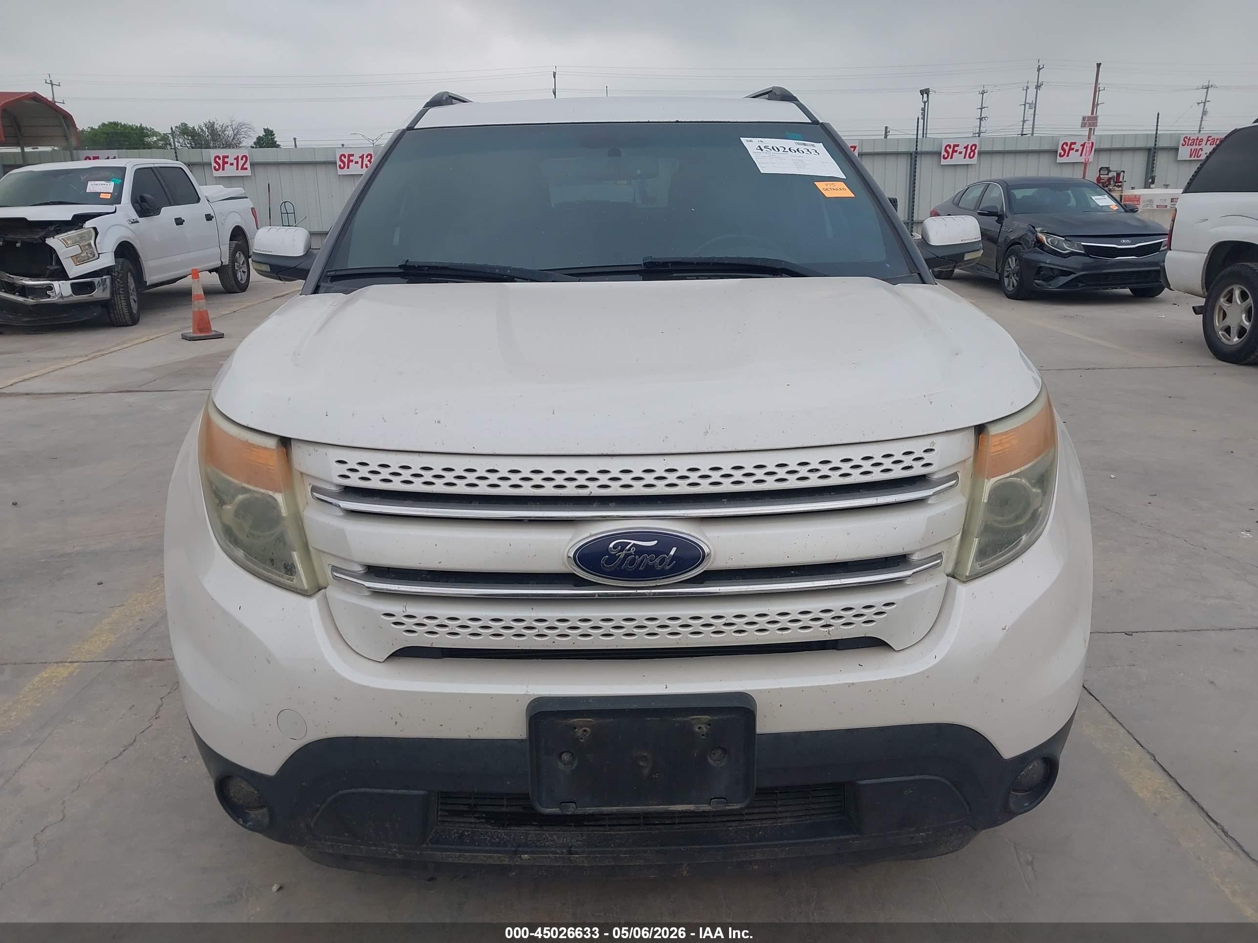 2011 Ford Explorer Limited Белый vin: 1FMHK7F8XBGA21835